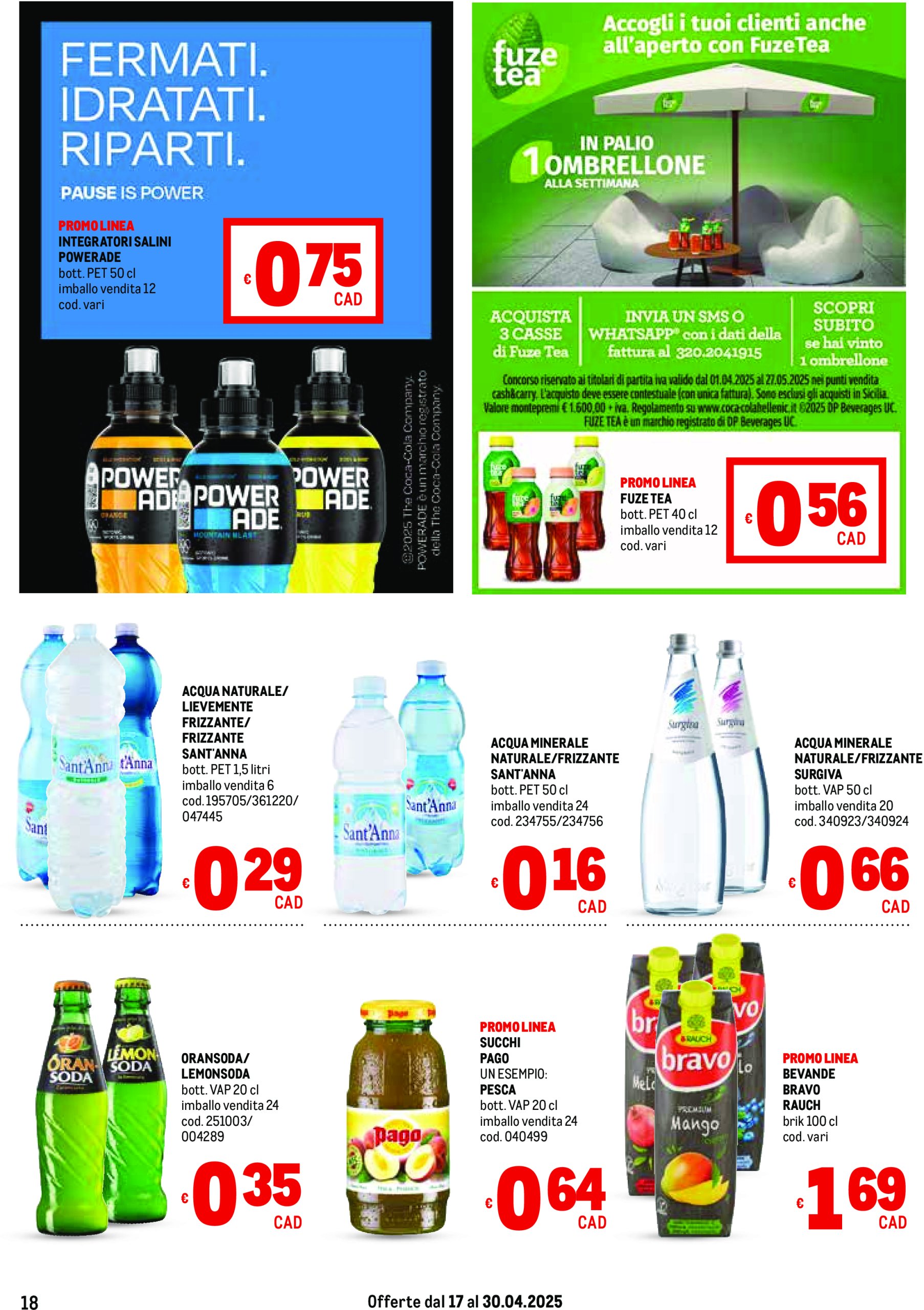 metro - Volantino Metro - Liguria, Piemonte e Toscana valido dal 17/04 al 30/04 - page: 18