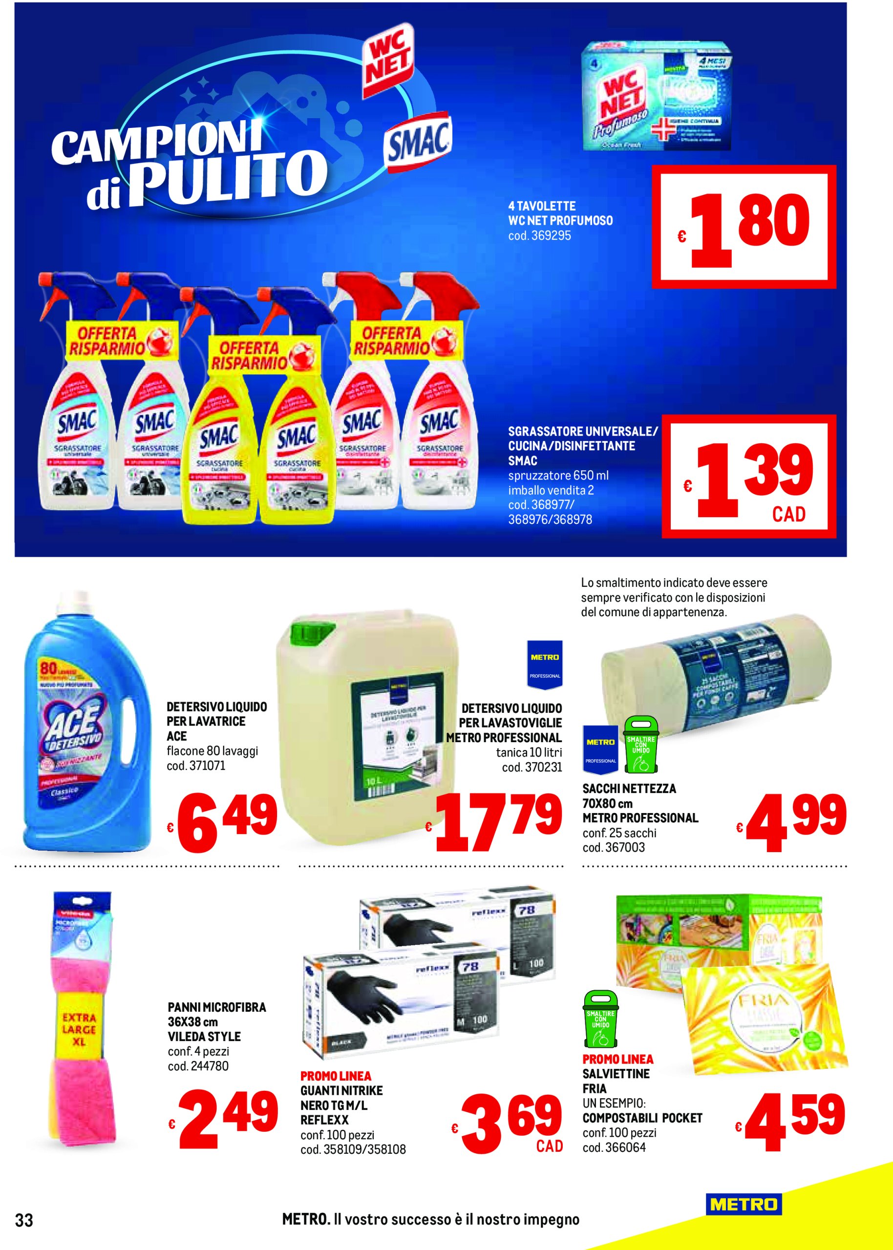 metro - Volantino Metro valido dal 01/04 al 14/05 - page: 33 metro - Volantino Metro valido dal 01/04 al 14/05 - page: 33