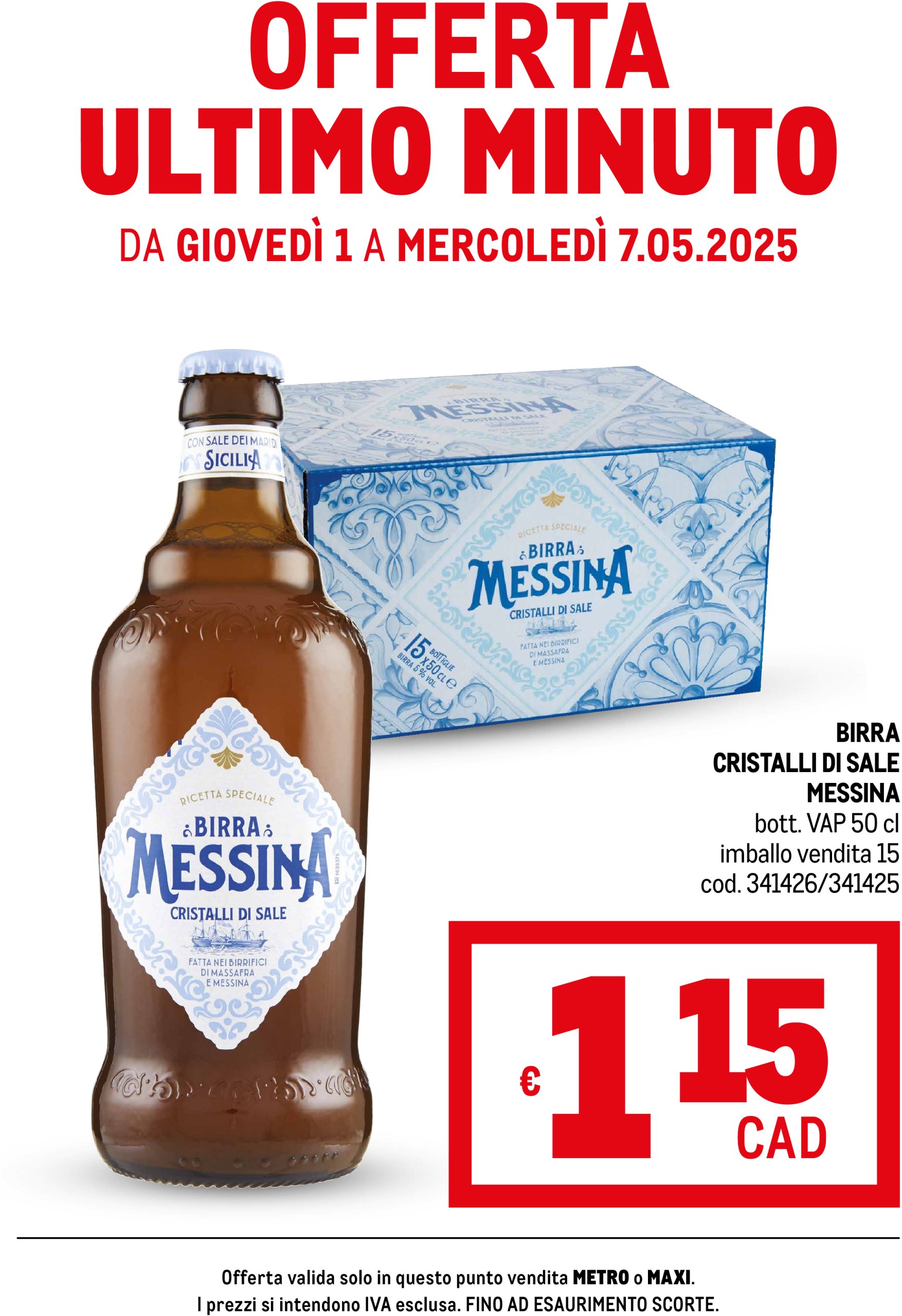 metro - Volantino Metro - Offerte ultimo minuto valido dal 01/05 al 07/05