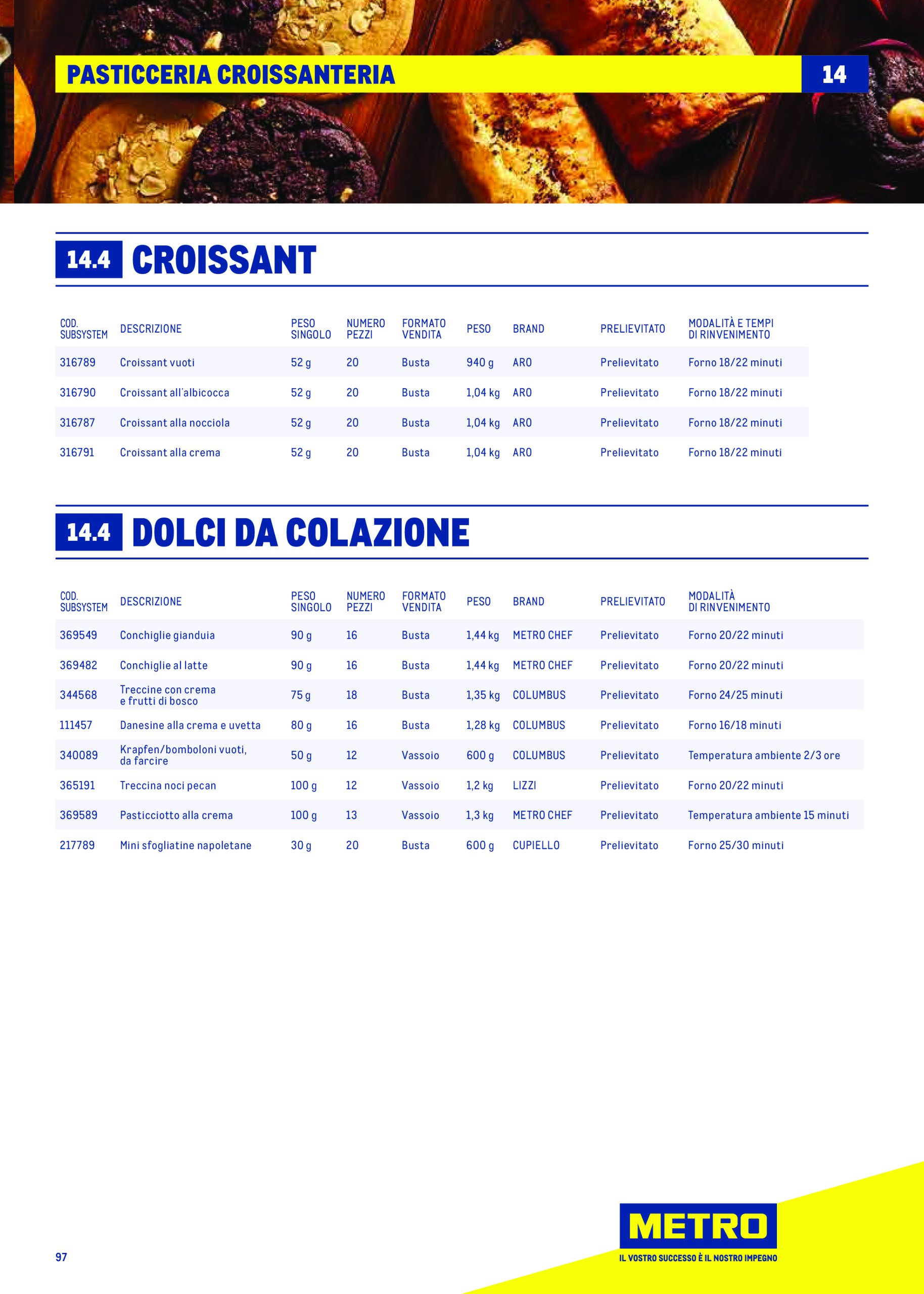 metro - Volantino Metro - Catalogo Surgelat valido dal 20/05 al 31/05 - page: 97 metro - Volantino Metro - Catalogo Surgelat valido dal 20/05 al 31/05 - page: 97