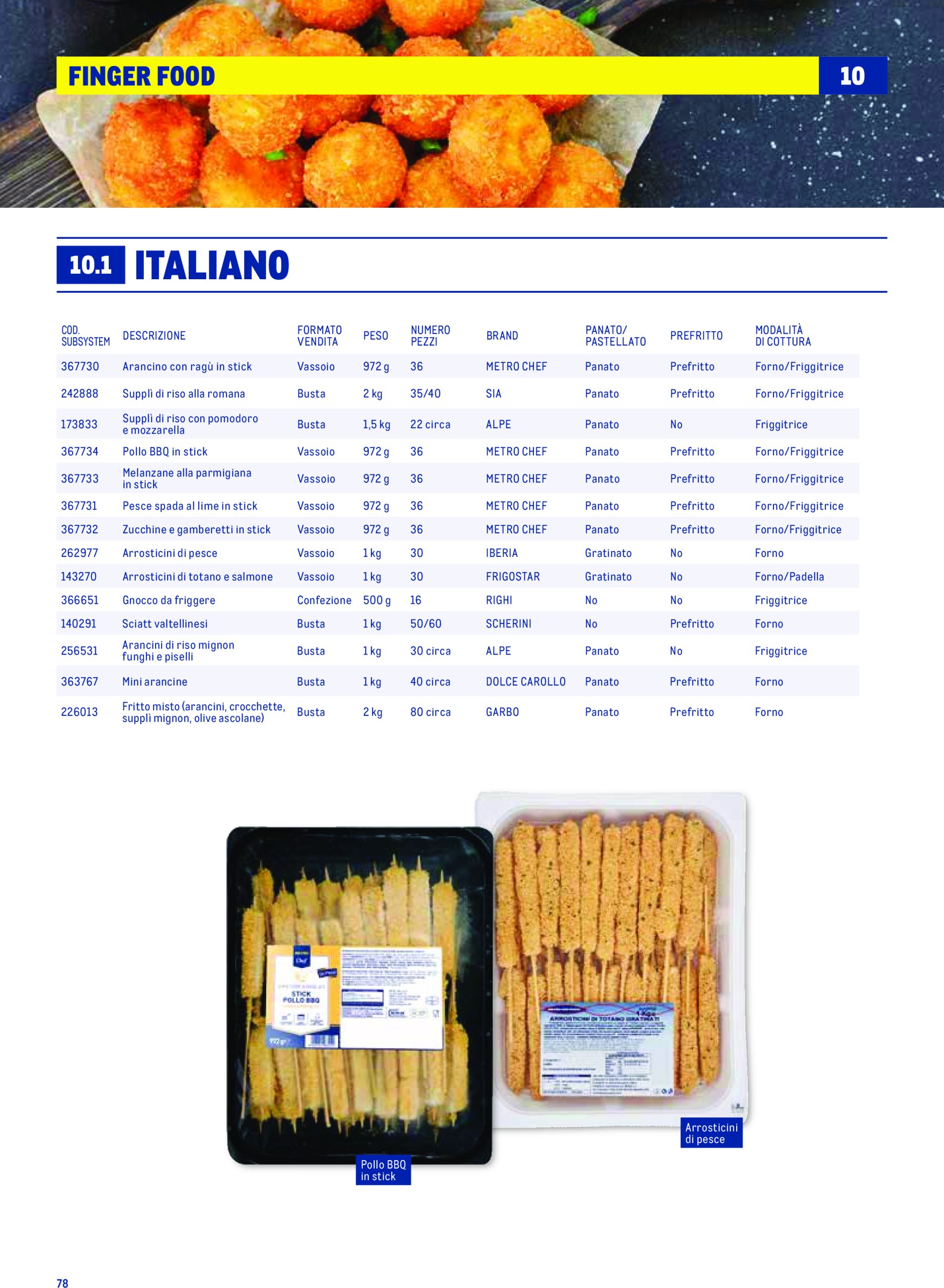 metro - Volantino Metro - Catalogo Surgelat valido dal 20/05 al 31/05 - page: 78 metro - Volantino Metro - Catalogo Surgelat valido dal 20/05 al 31/05 - page: 78