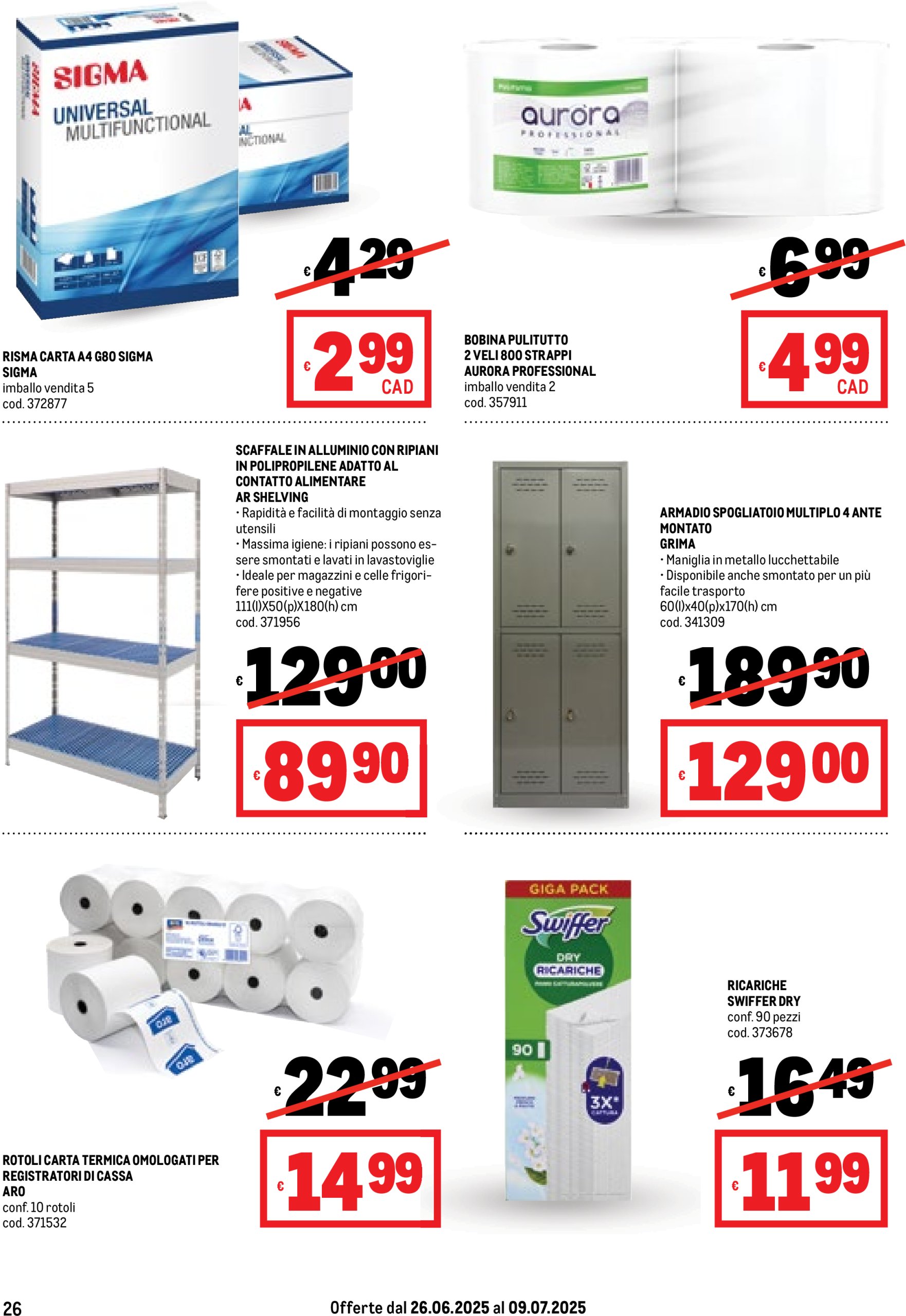 metro - Volantino Metro - Offerte per Te valido dal 26/06 al 09/07 - page: 26