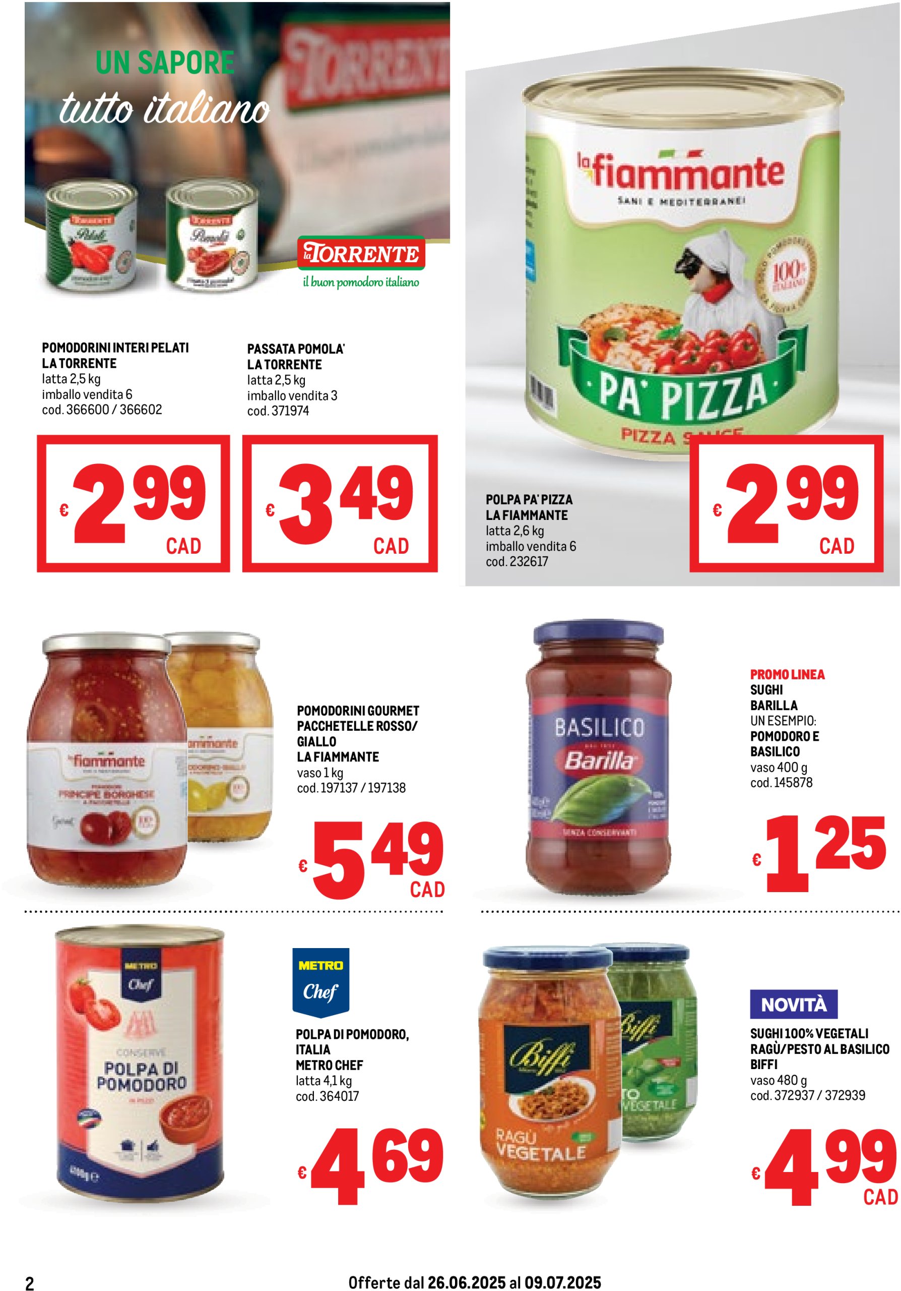 metro - Volantino Metro - Offerte per Te valido dal 26/06 al 09/07 - page: 2