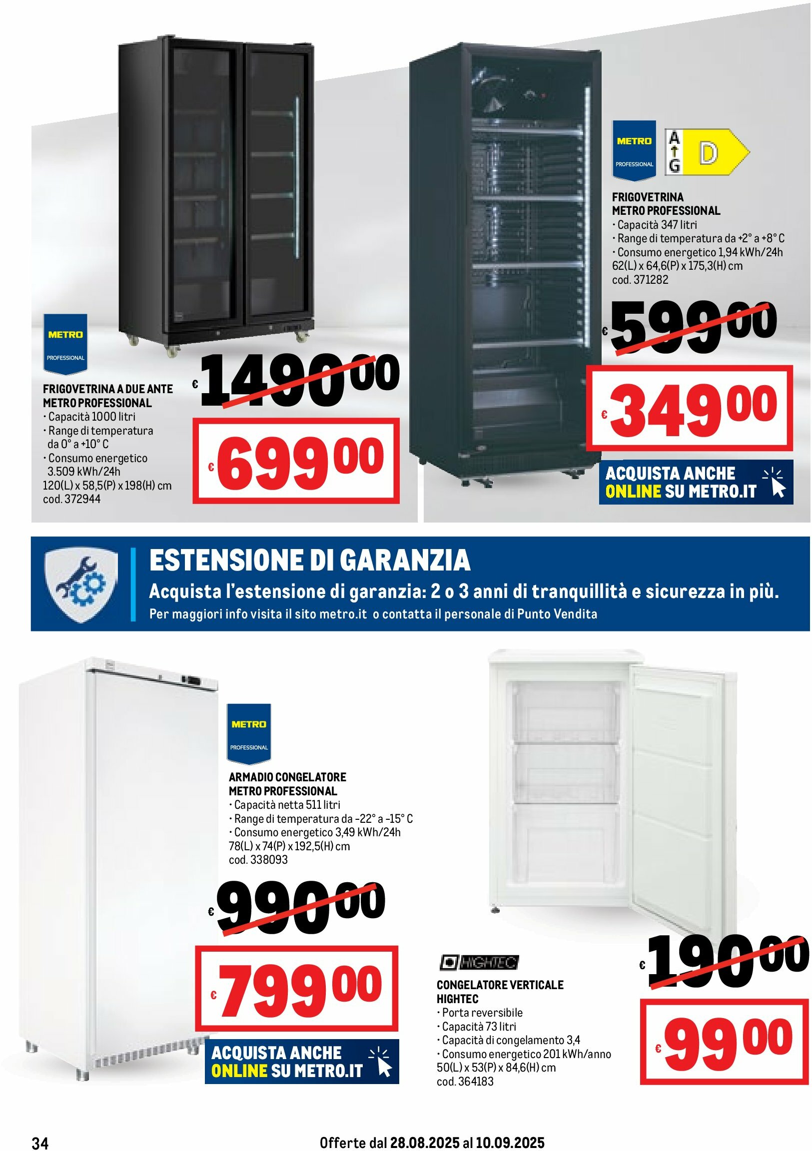 metro - Volantino Metro valido dal 28/08 al 10/09 - page: 34 metro - Volantino Metro valido dal 28/08 al 10/09 - page: 34