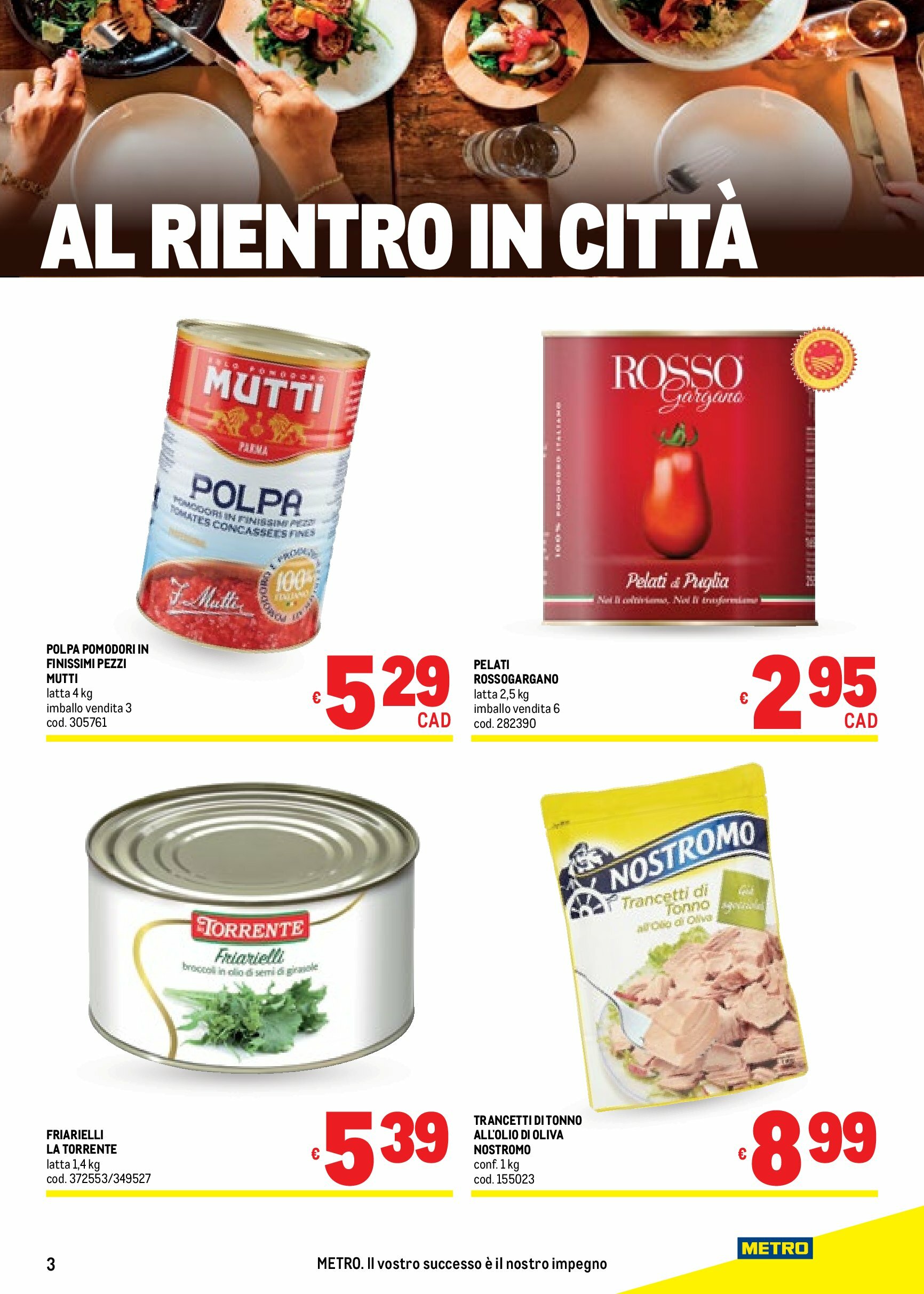 metro - Volantino Metro valido dal 28/08 al 10/09 - page: 3 metro - Volantino Metro valido dal 28/08 al 10/09 - page: 3