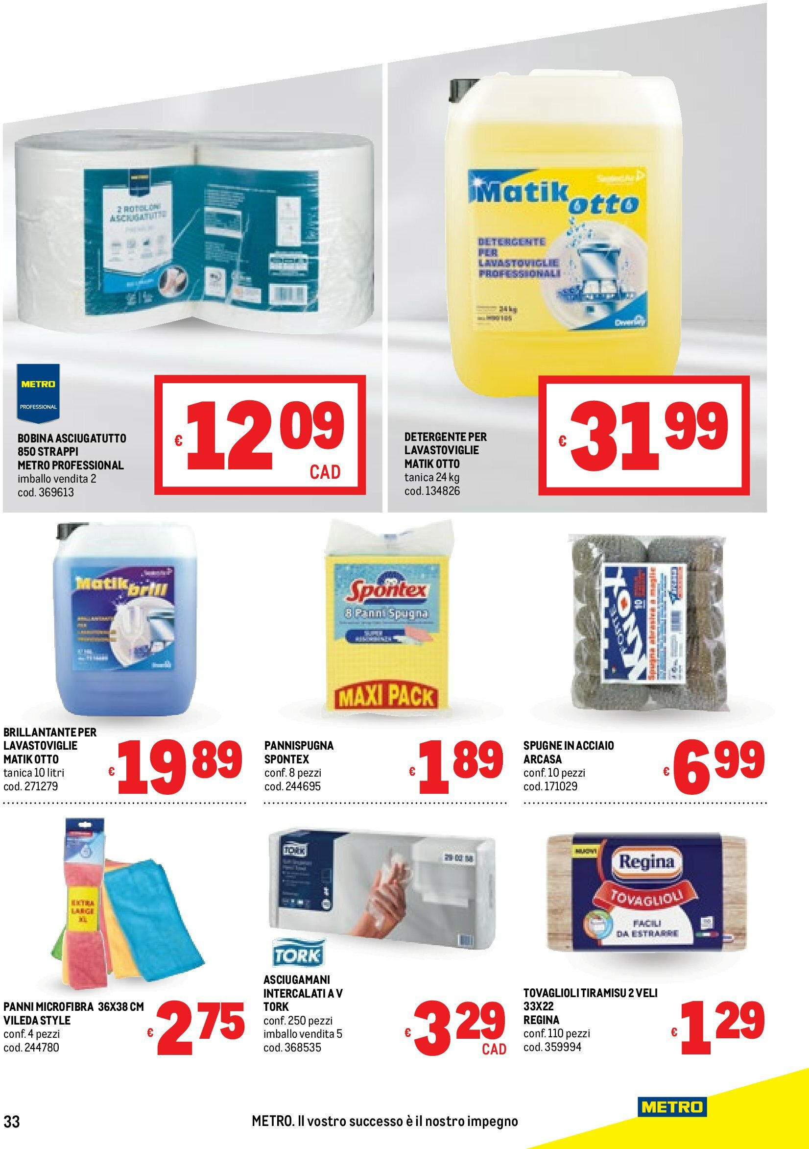 metro - Volantino Metro valido dal 28/08 al 10/09 - page: 33 metro - Volantino Metro valido dal 28/08 al 10/09 - page: 33