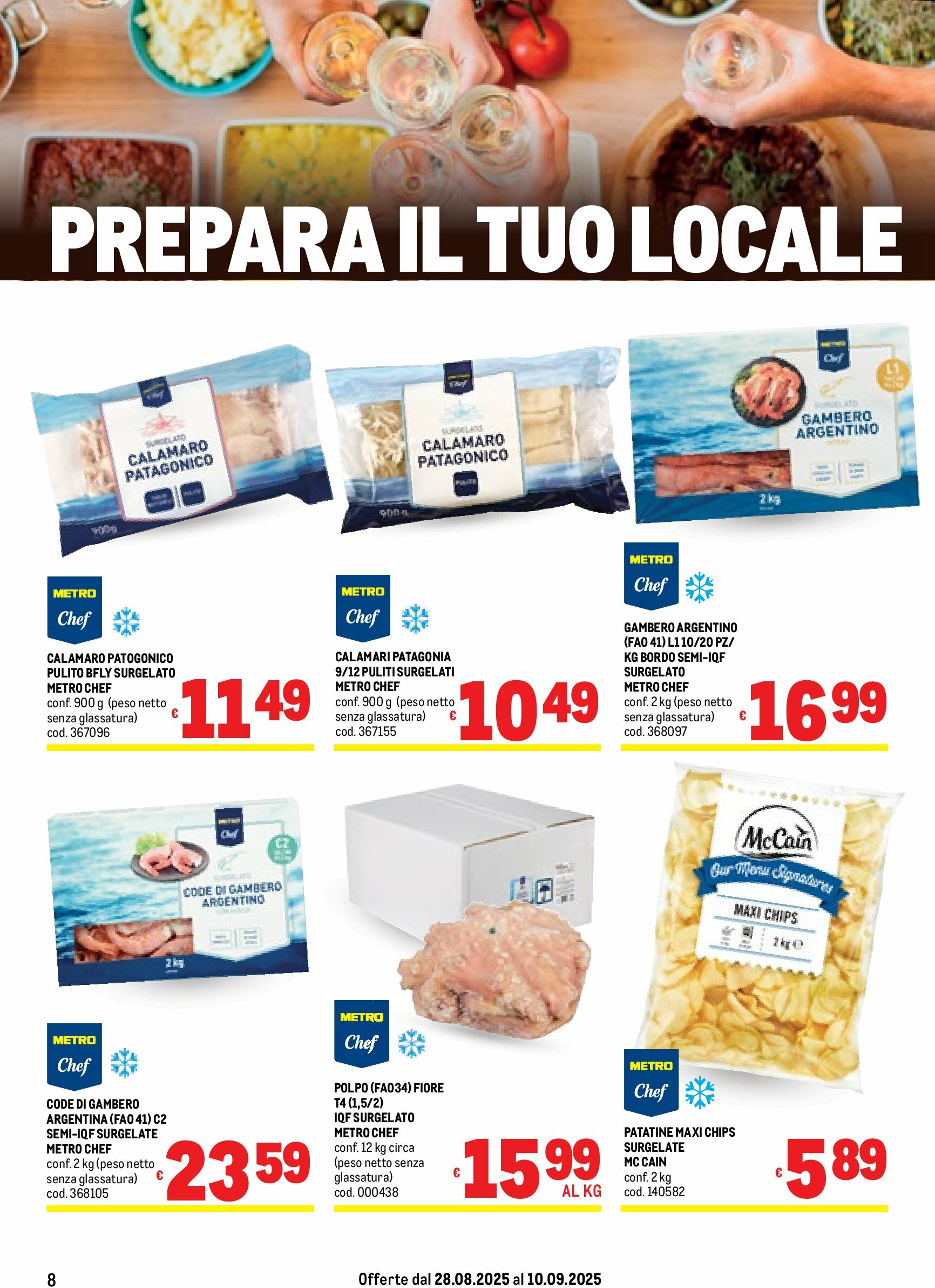 metro - Volantino Metro valido dal 28/08 al 10/09 - page: 8 metro - Volantino Metro valido dal 28/08 al 10/09 - page: 8