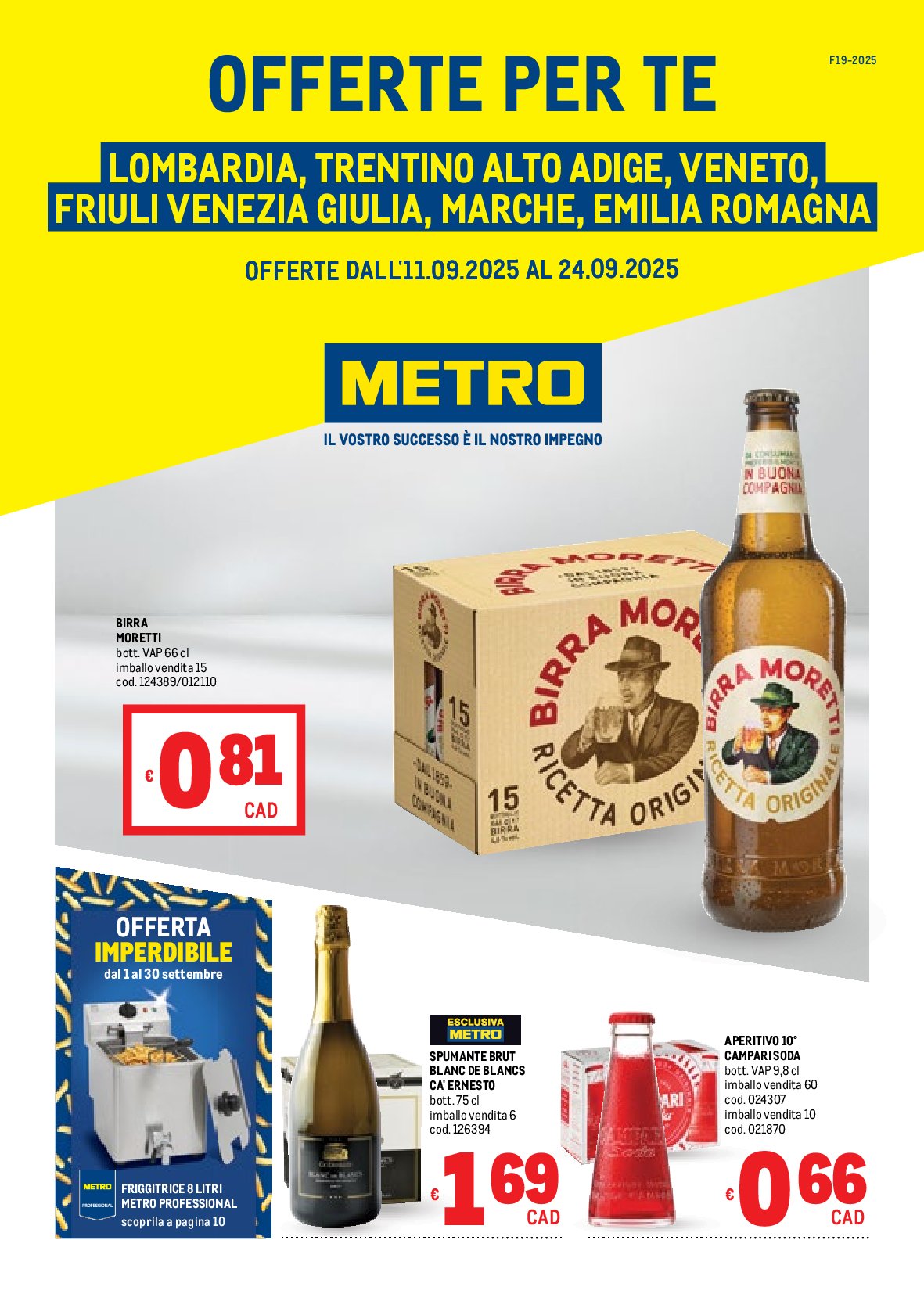 metro - Volantino Metro valido dal 11/09 al 24/09