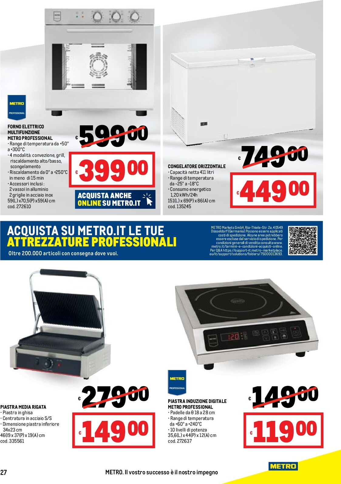 metro - Volantino Metro valido dal 25/09 al 08/10 - page: 27