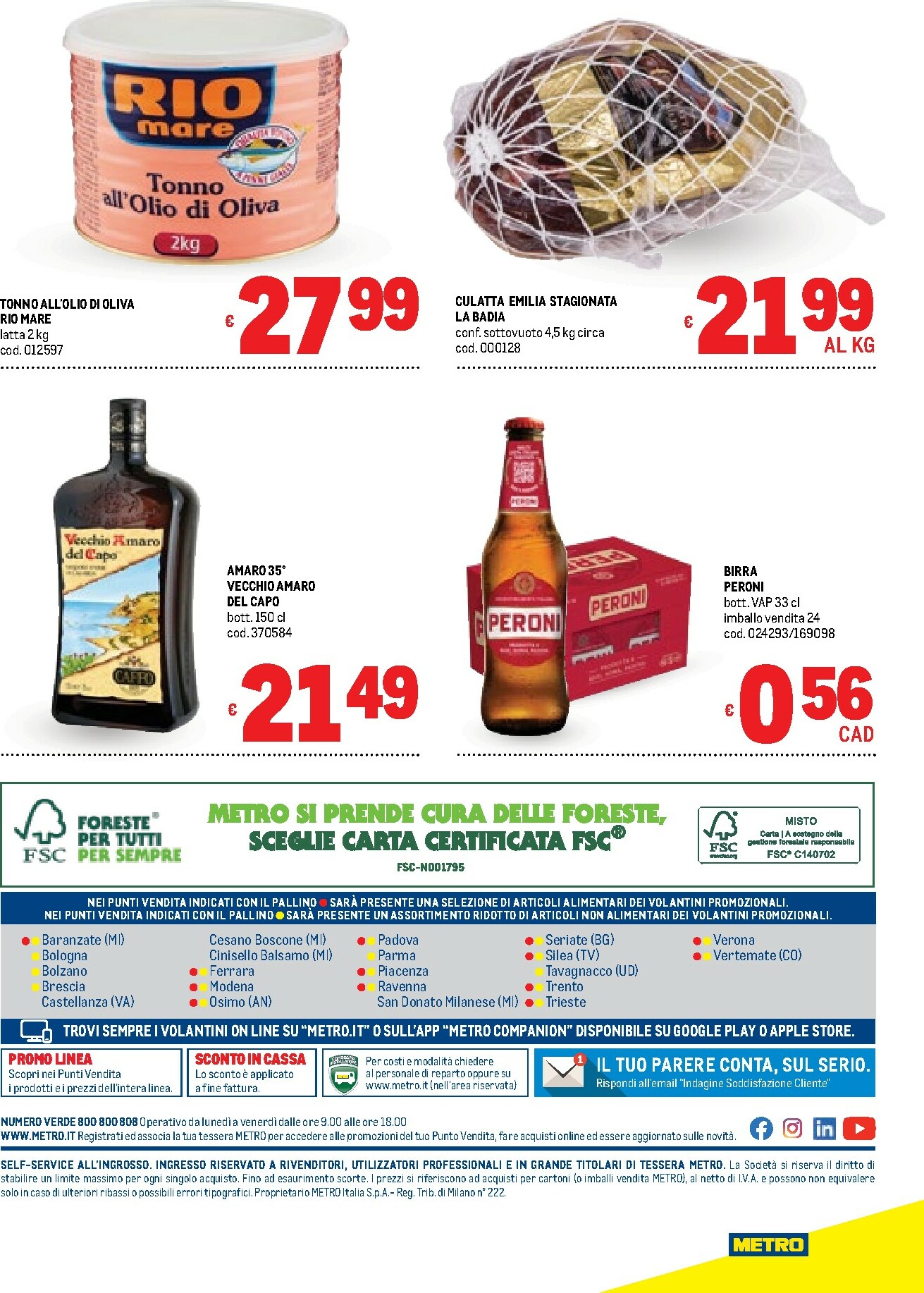 metro - Volantino Metro valido dal 09/10 al 22/10 - page: 32
