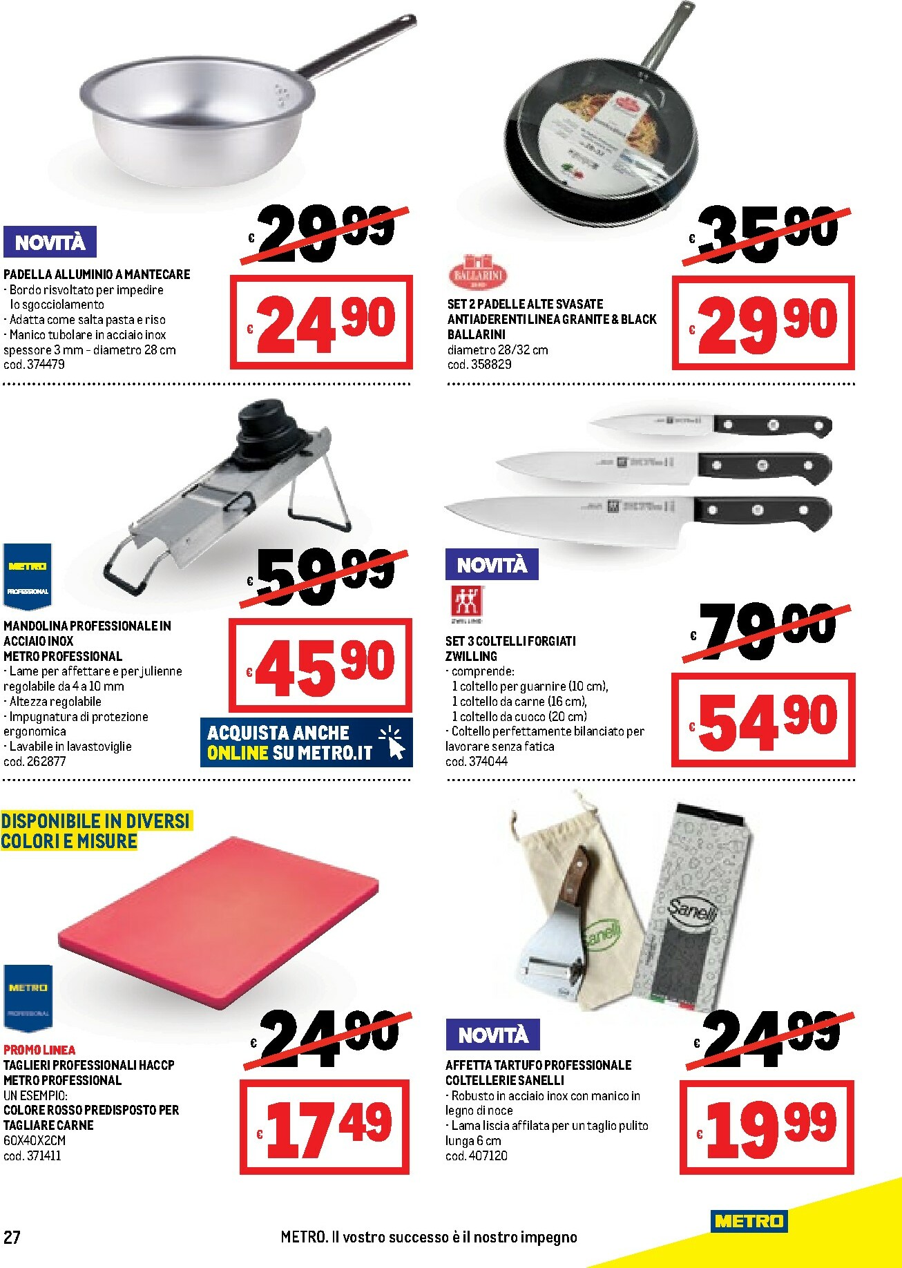 metro - Volantino Metro valido dal 09/10 al 22/10 - page: 27