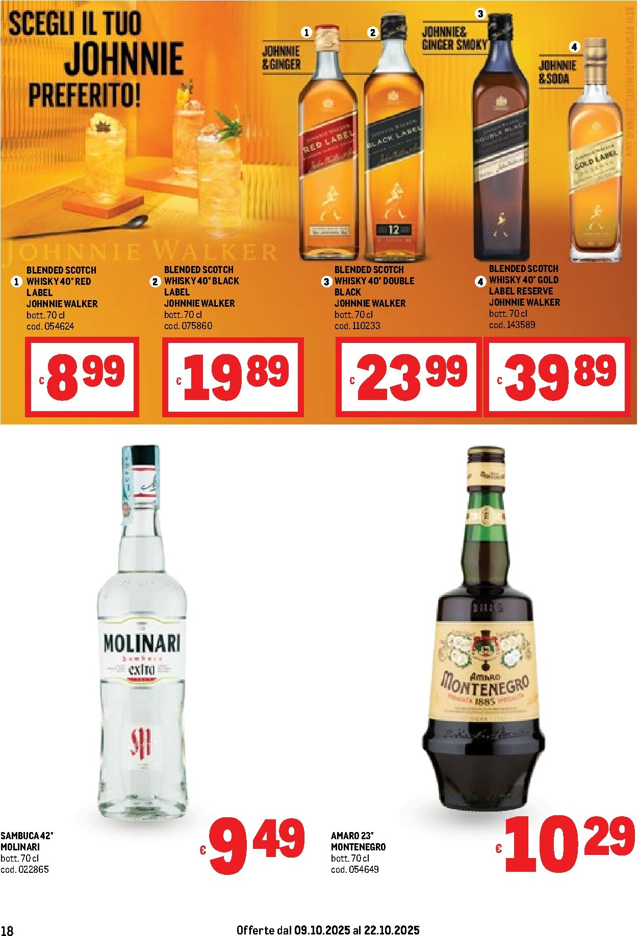 metro - Volantino Metro valido dal 09/10 al 22/10 - page: 18