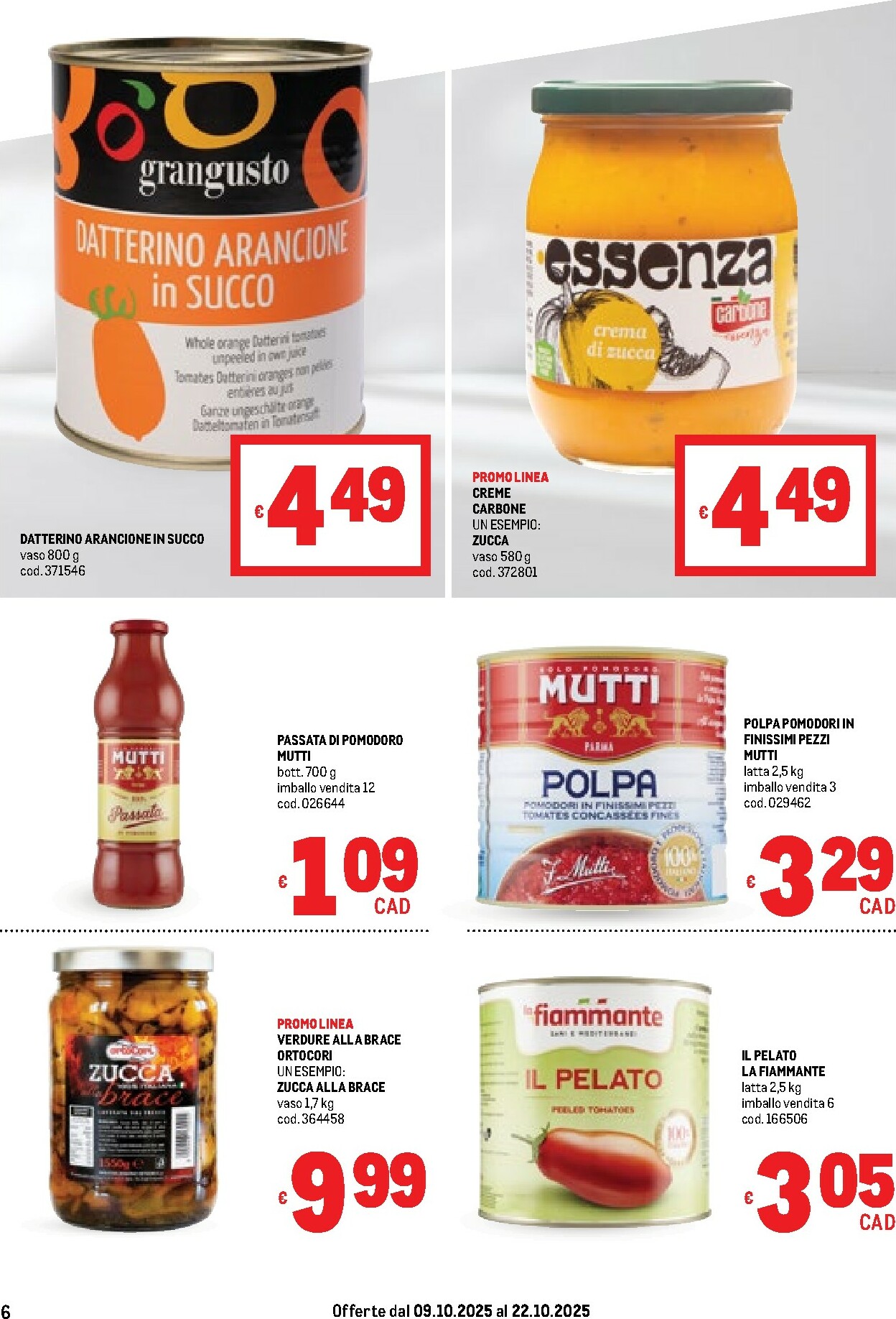metro - Volantino Metro valido dal 09/10 al 22/10 - page: 6