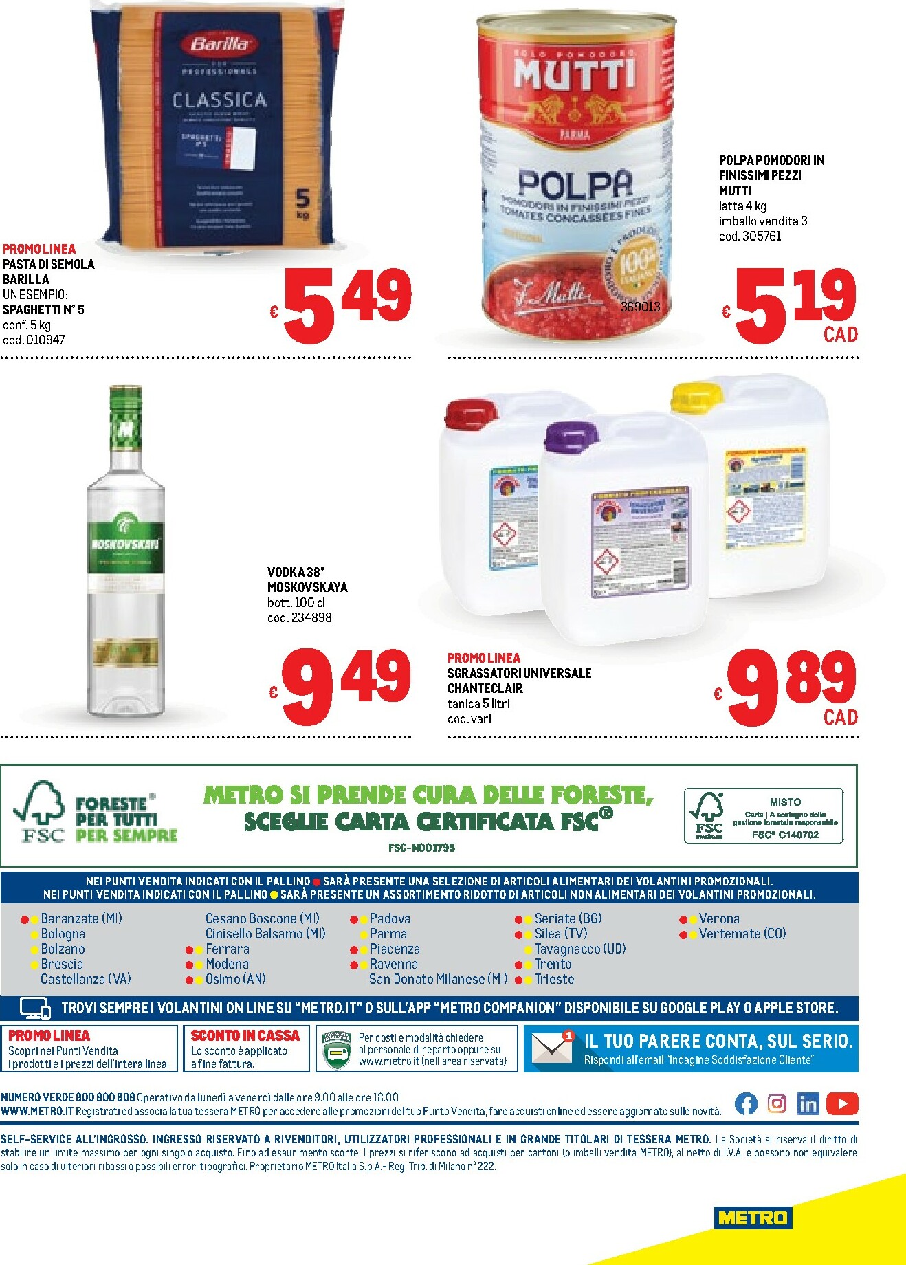 metro - Volantino Metro valido dal 23/10 al 05/11 - page: 32