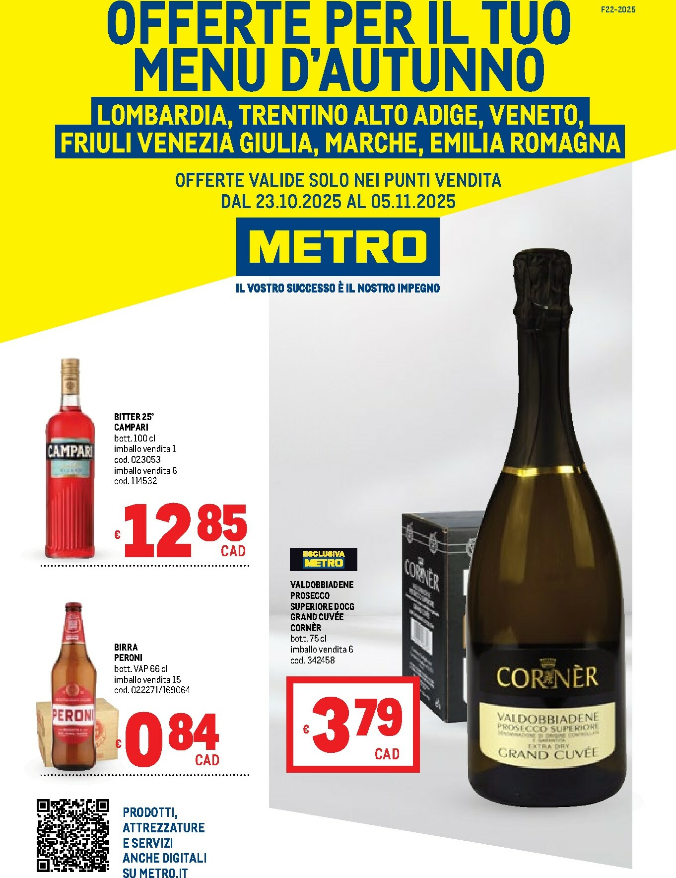 metro - Volantino Metro valido dal 23/10 al 05/11