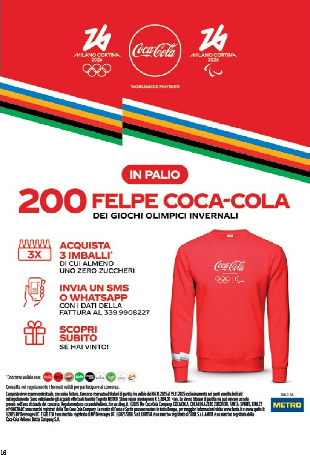 metro - Volantino Metro valido dal 06/11 al 19/11 - page: 16