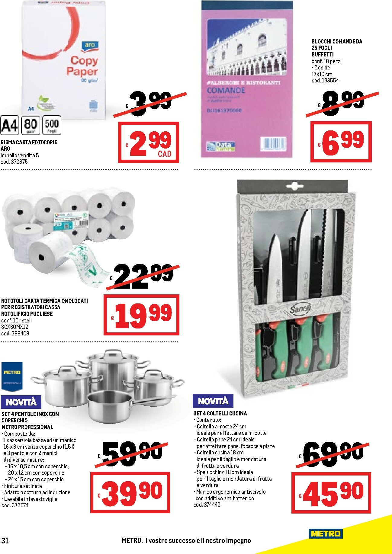 metro - Volantino Metro valido dal 06/11 al 19/11 - page: 31