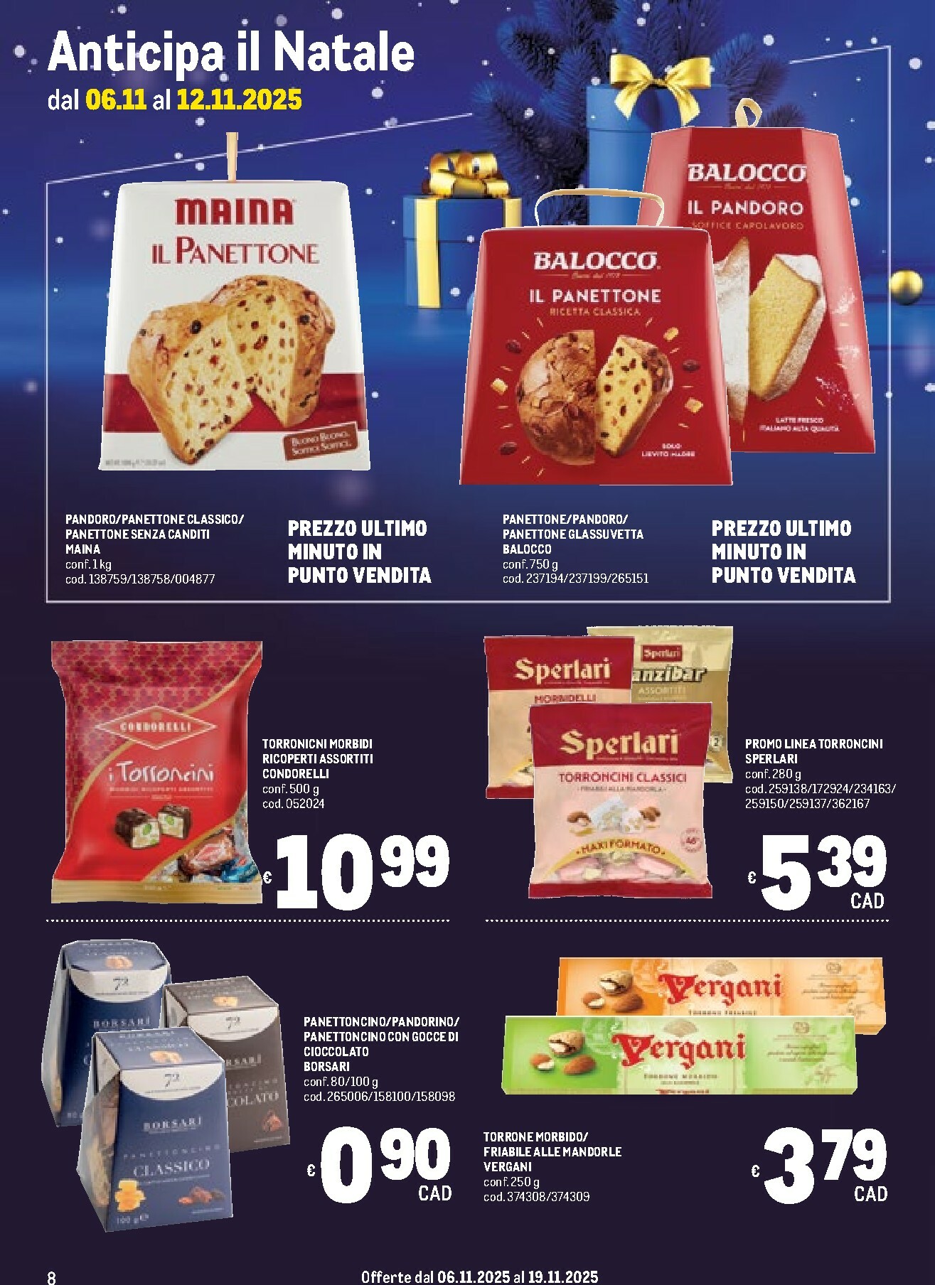 metro - Volantino Metro valido dal 06/11 al 19/11 - page: 8