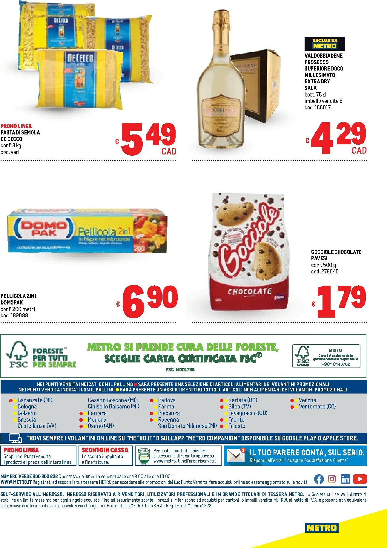 metro - Volantino Metro valido dal 06/11 al 19/11 - page: 40