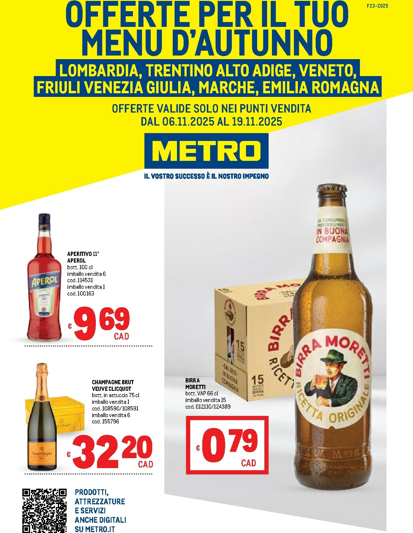 metro - Volantino Metro valido dal 06/11 al 19/11