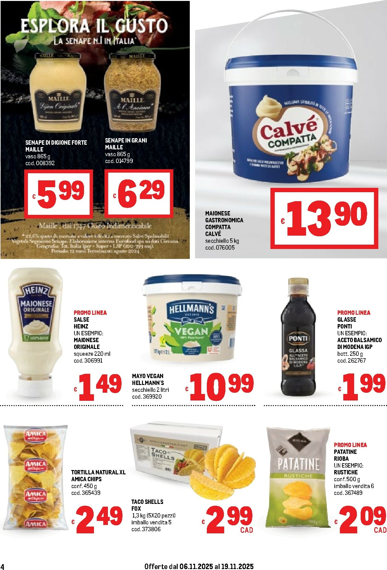 metro - Volantino Metro valido dal 06/11 al 19/11 - page: 4