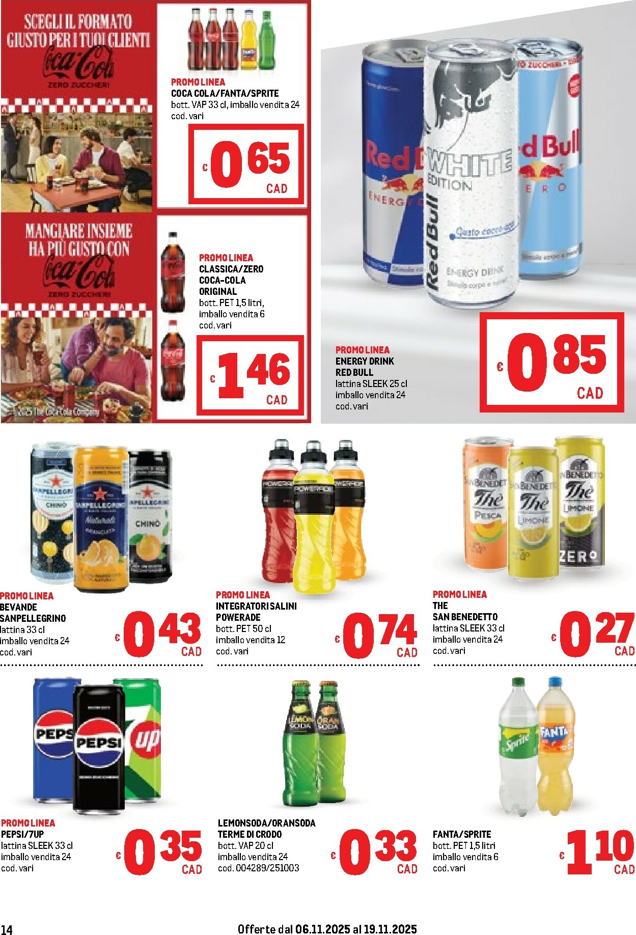 metro - Volantino Metro valido dal 06/11 al 19/11 - page: 14
