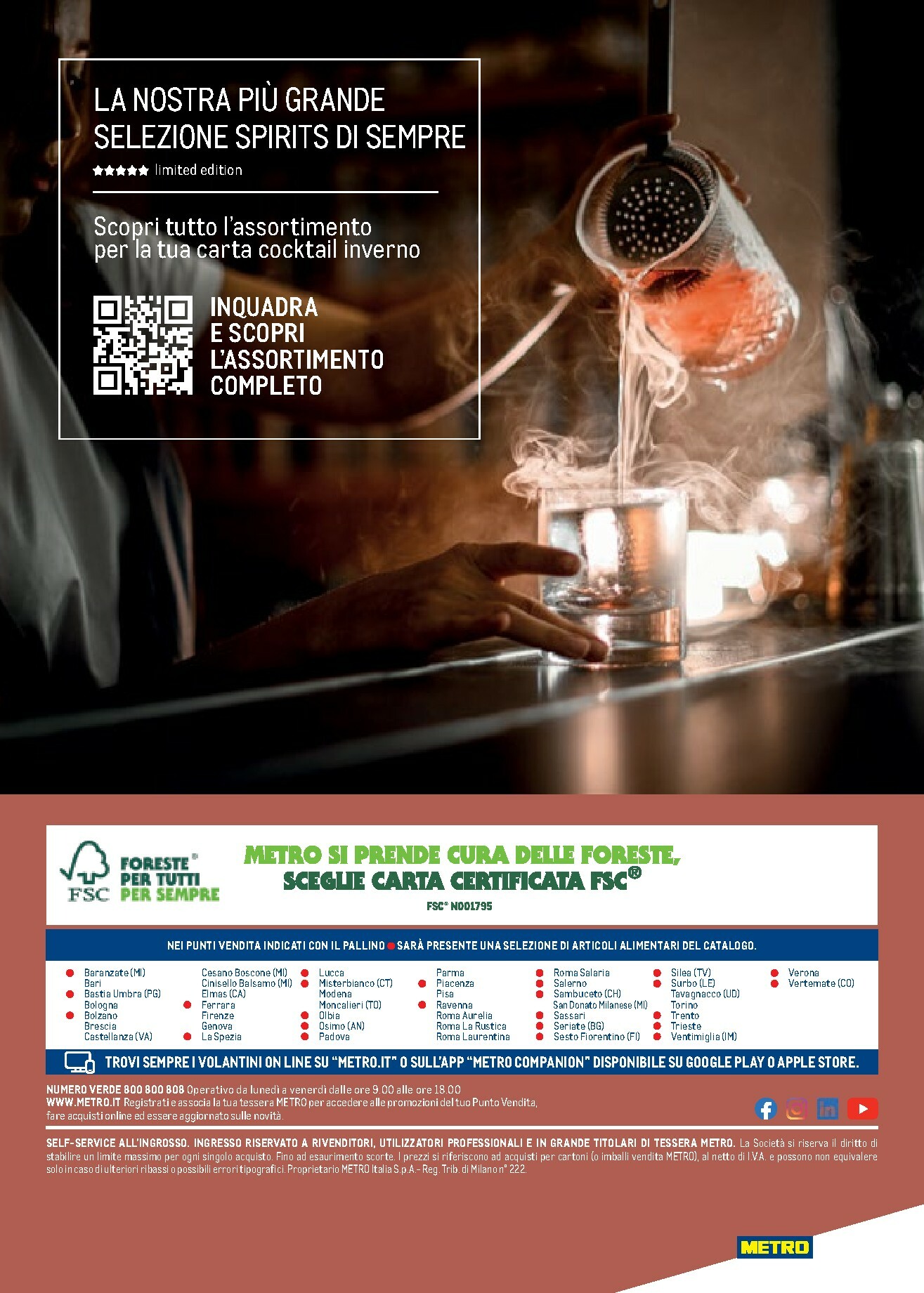 metro - Volantino Metro - Spirits Collection valido dal 06/11 al 31/12 - page: 40