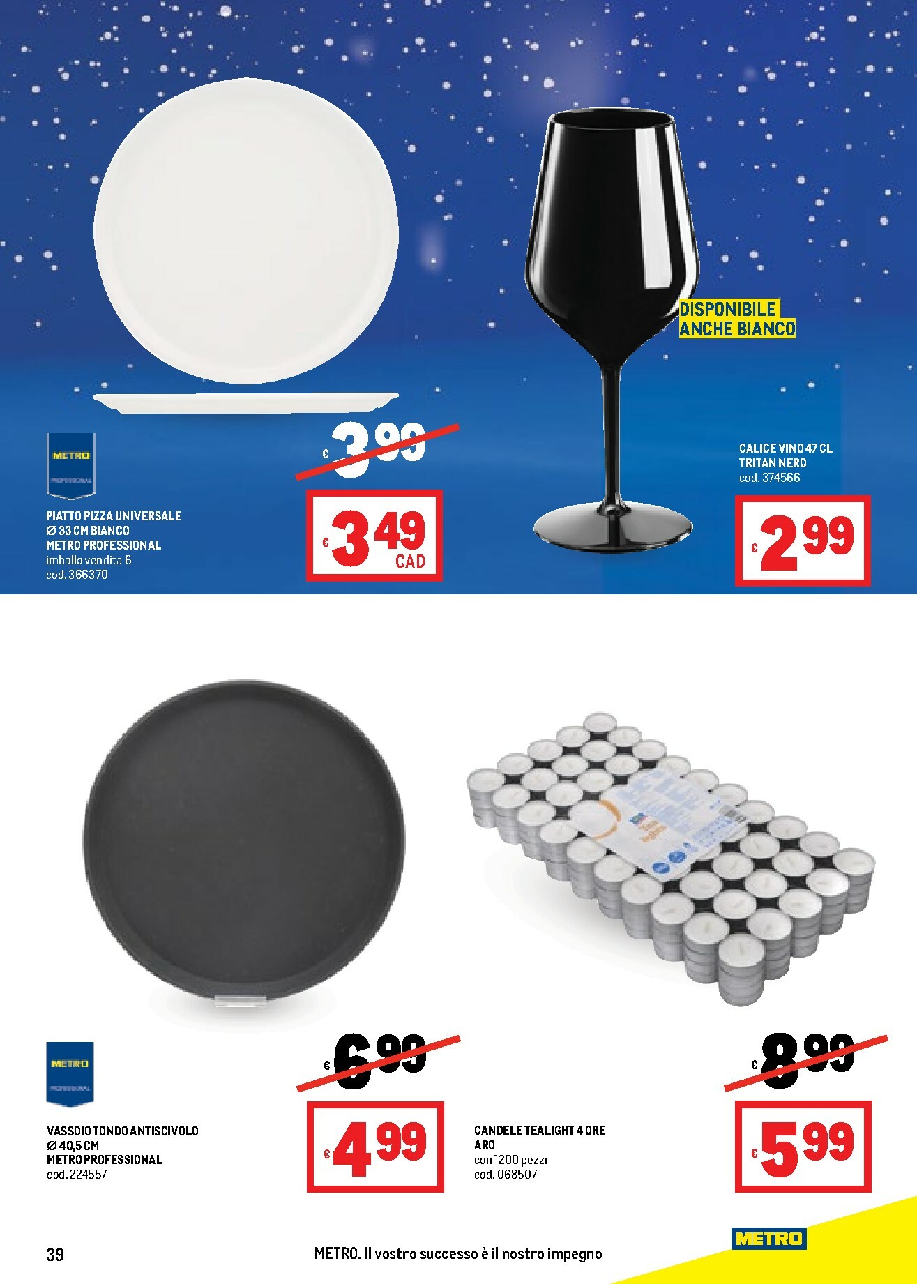 metro - Volantino Metro valido dal 20/11 al 03/12 - page: 39