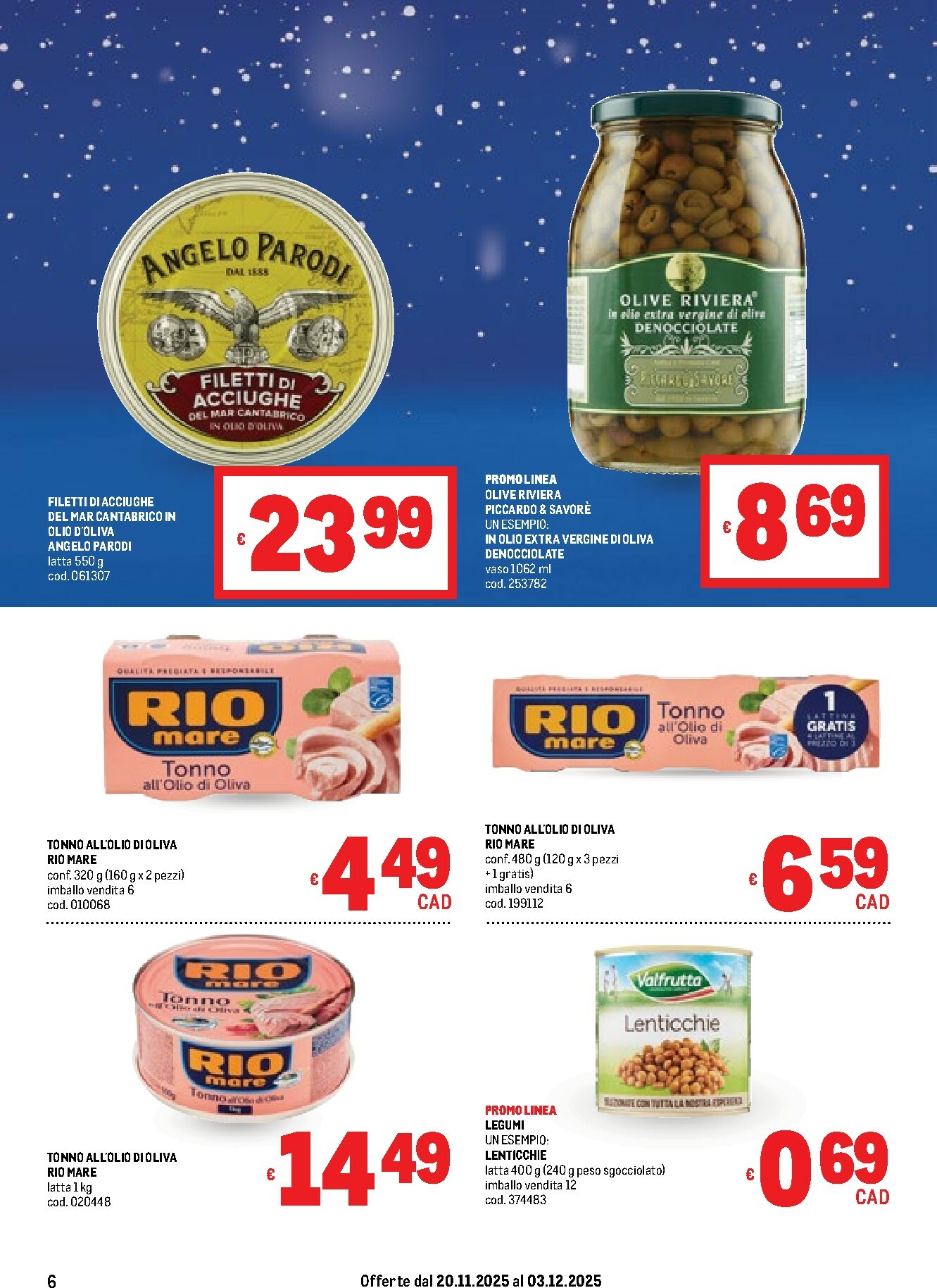 metro - Volantino Metro valido dal 20/11 al 03/12 - page: 6