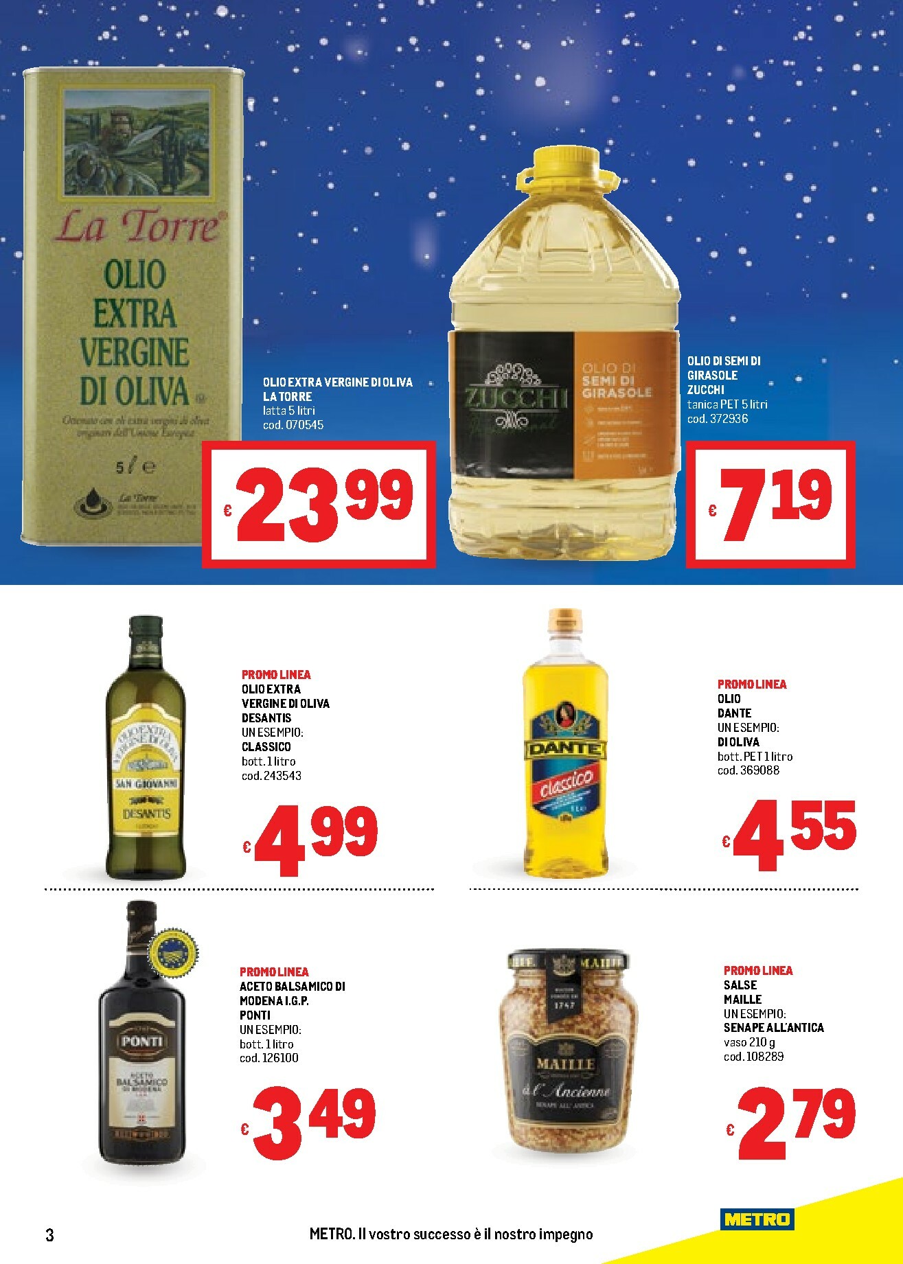 metro - Volantino Metro valido dal 20/11 al 03/12 - page: 3
