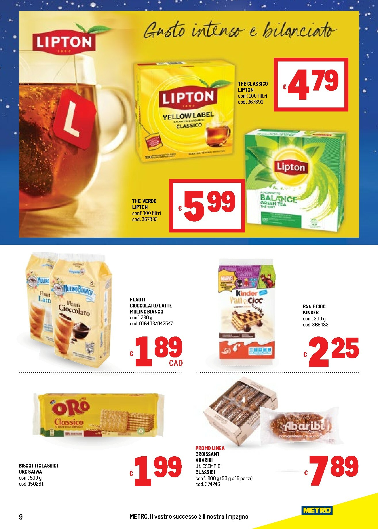 metro - Volantino Metro valido dal 20/11 al 03/12 - page: 9