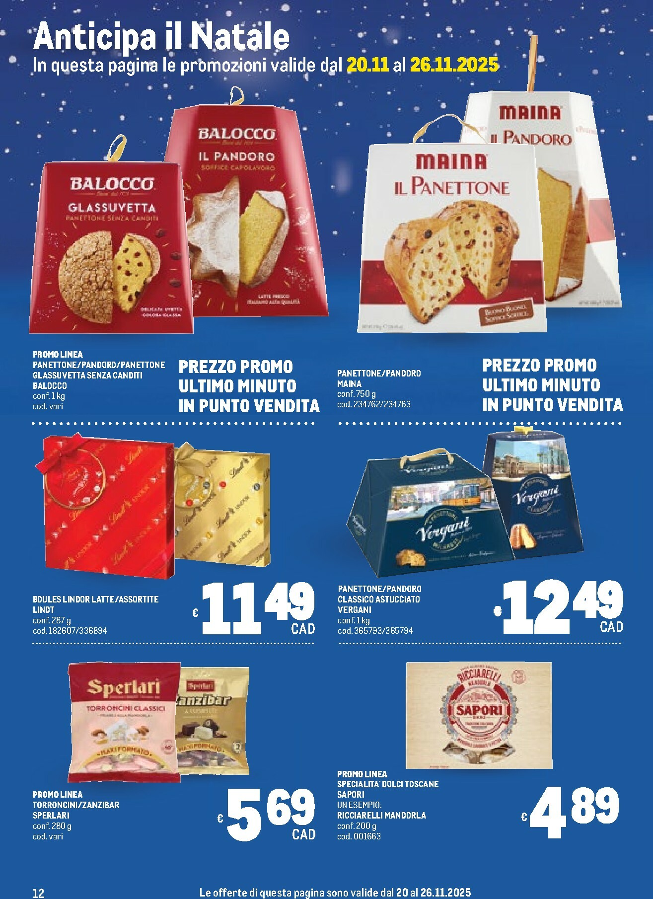 metro - Volantino Metro valido dal 20/11 al 03/12 - page: 12