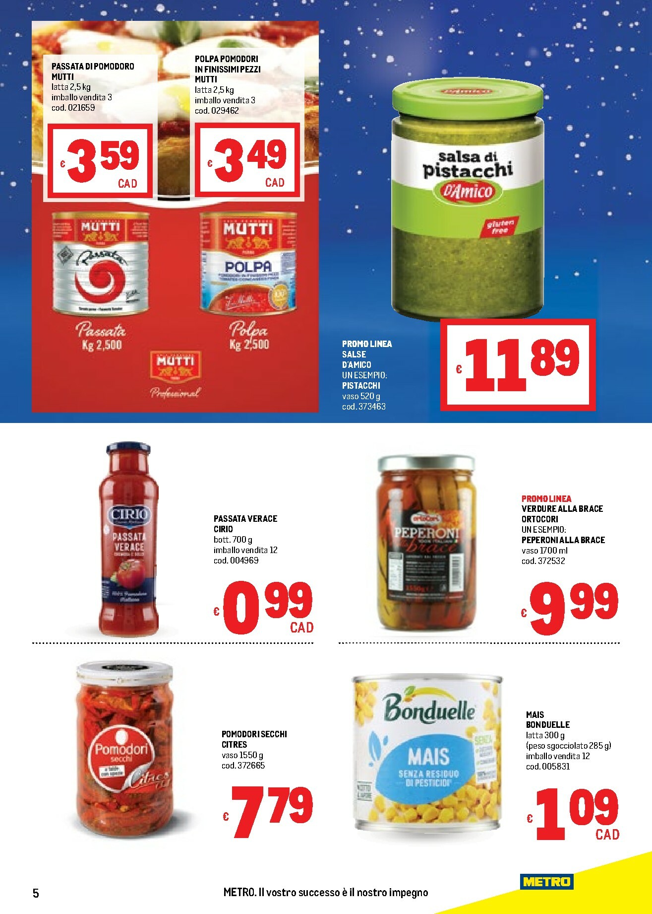 metro - Volantino Metro valido dal 20/11 al 03/12 - page: 5