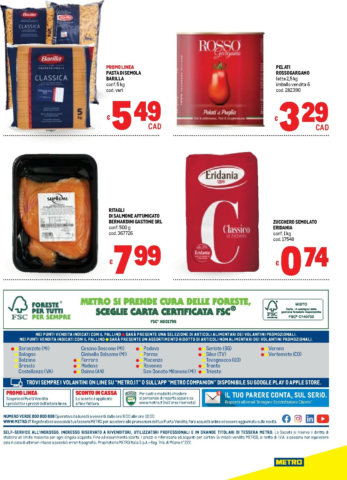 metro - Volantino Metro valido dal 20/11 al 03/12 - page: 40