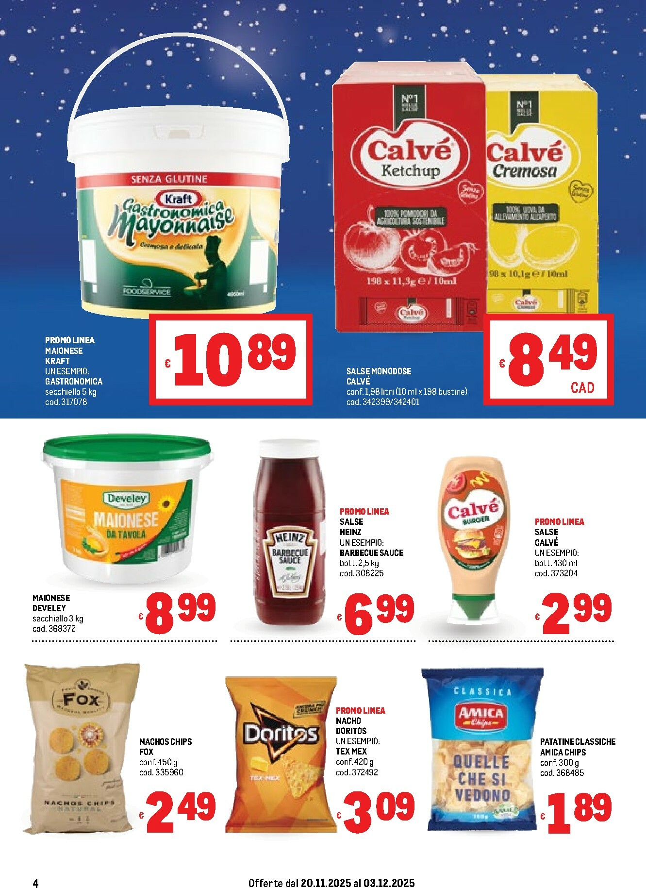 metro - Volantino Metro valido dal 20/11 al 03/12 - page: 4