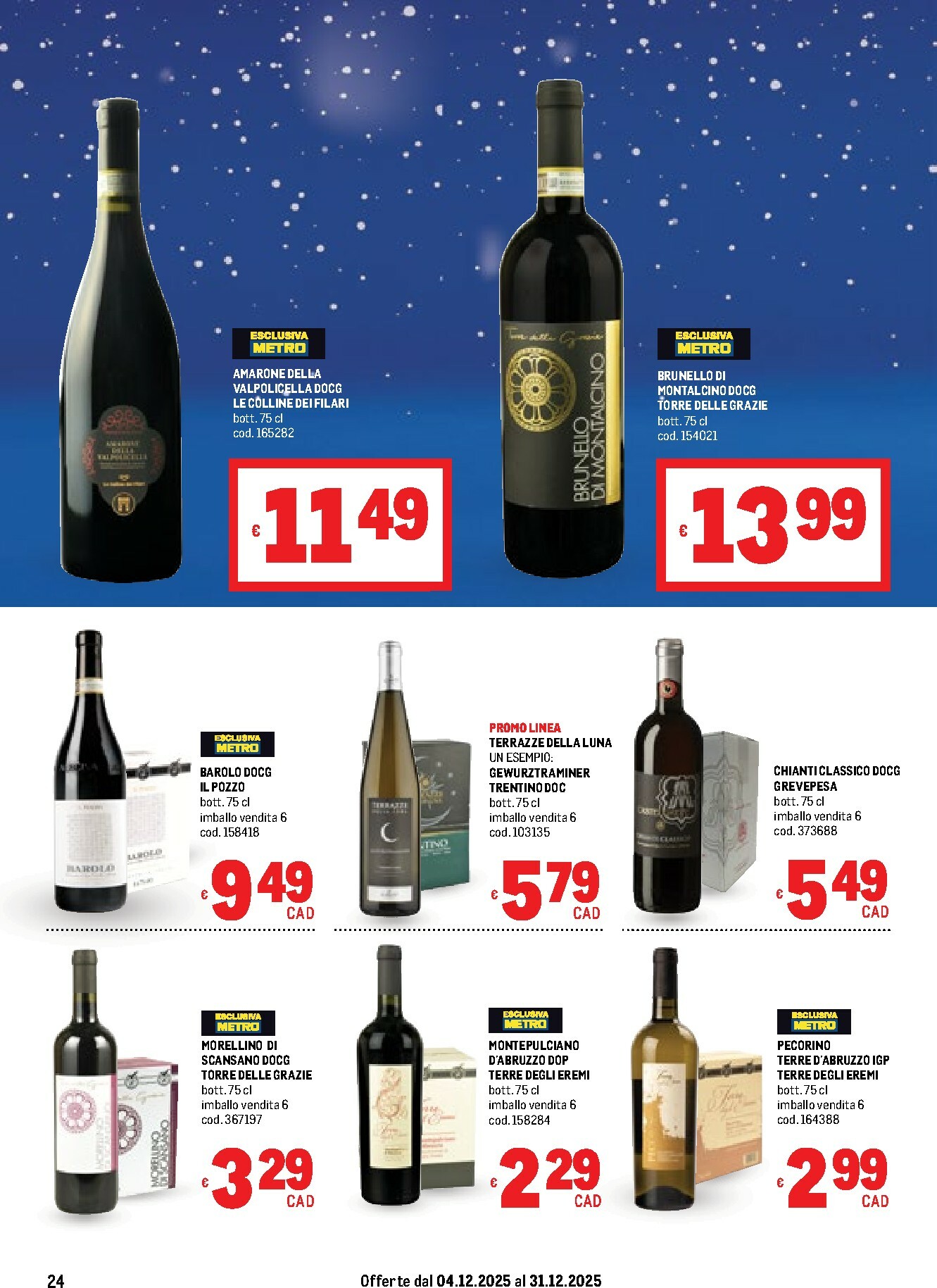 metro - Volantino Metro valido dal 04/12 al 31/12 - page: 24
