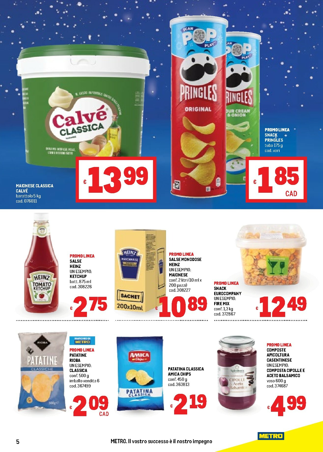 metro - Volantino Metro valido dal 04/12 al 31/12 - page: 5