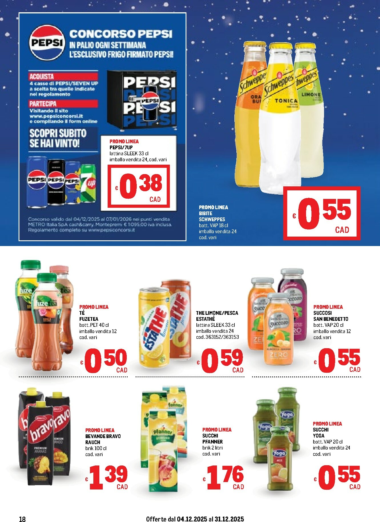 metro - Volantino Metro valido dal 04/12 al 31/12 - page: 18