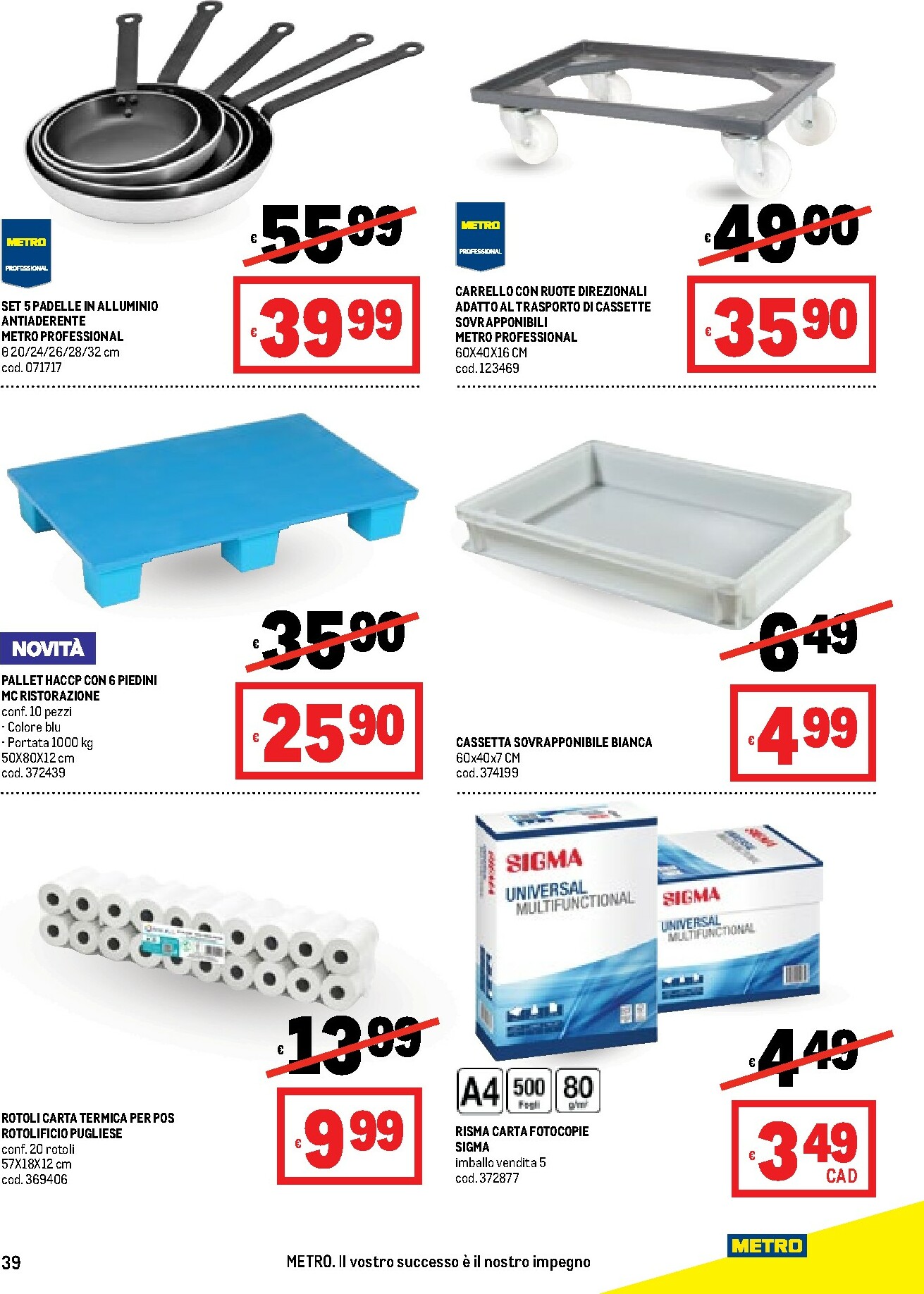 metro - Volantino Metro valido dal 04/12 al 31/12 - page: 39