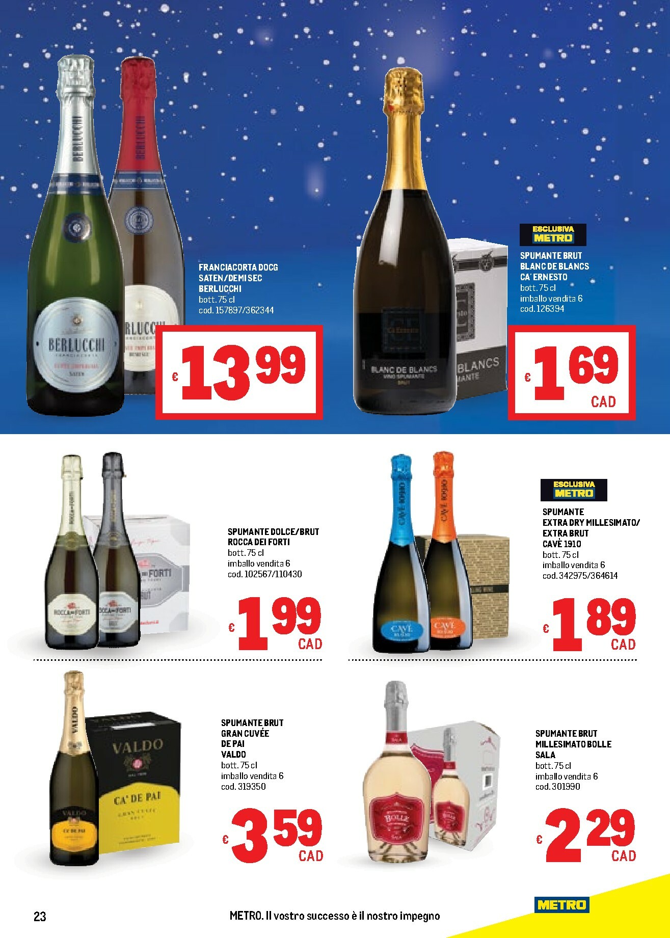 metro - Volantino Metro valido dal 04/12 al 31/12 - page: 23