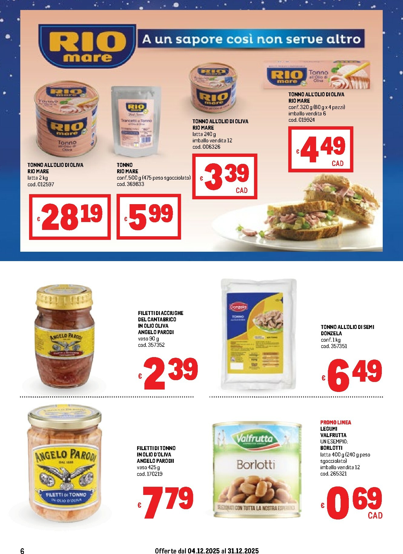 metro - Volantino Metro valido dal 04/12 al 31/12 - page: 6