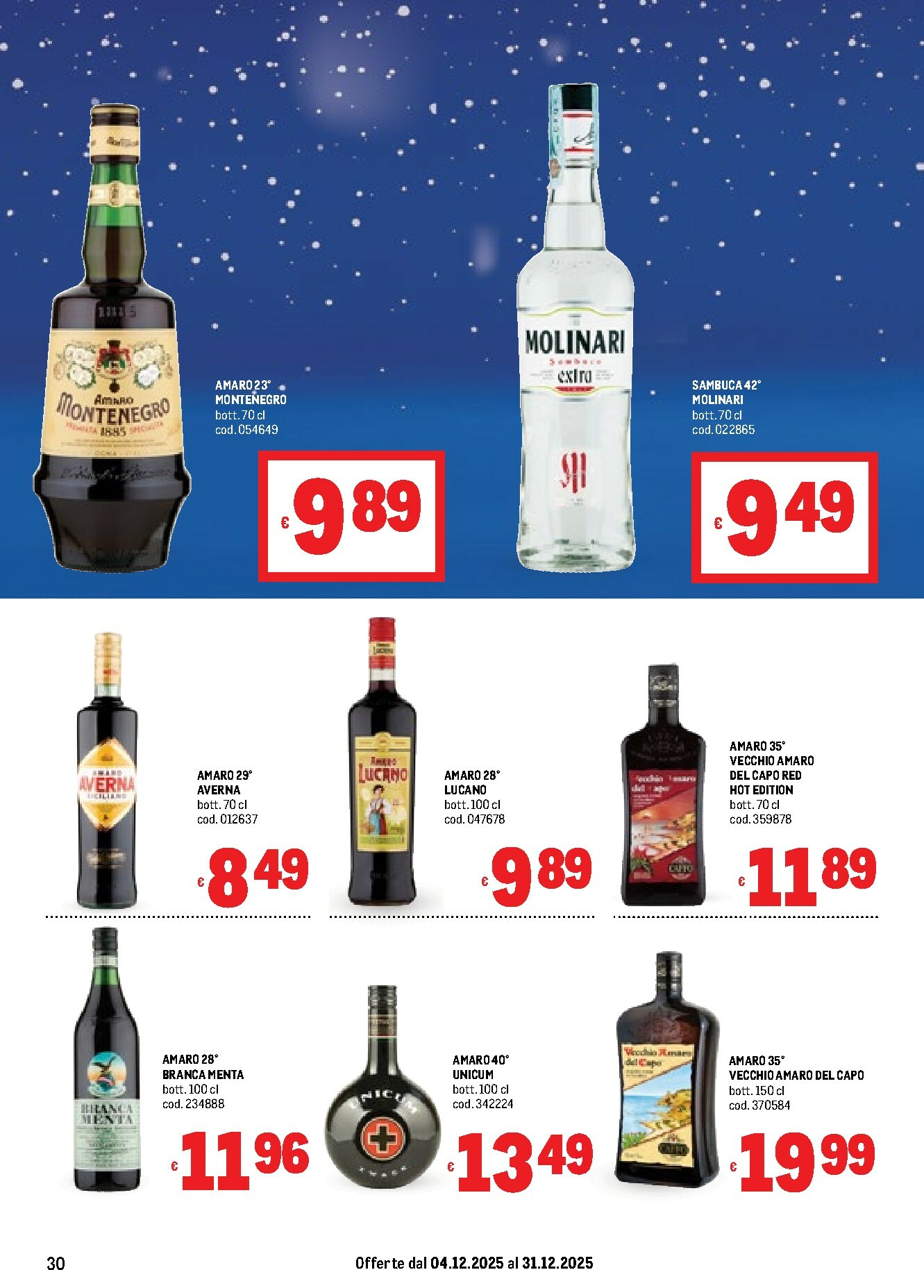 metro - Volantino Metro valido dal 04/12 al 31/12 - page: 30