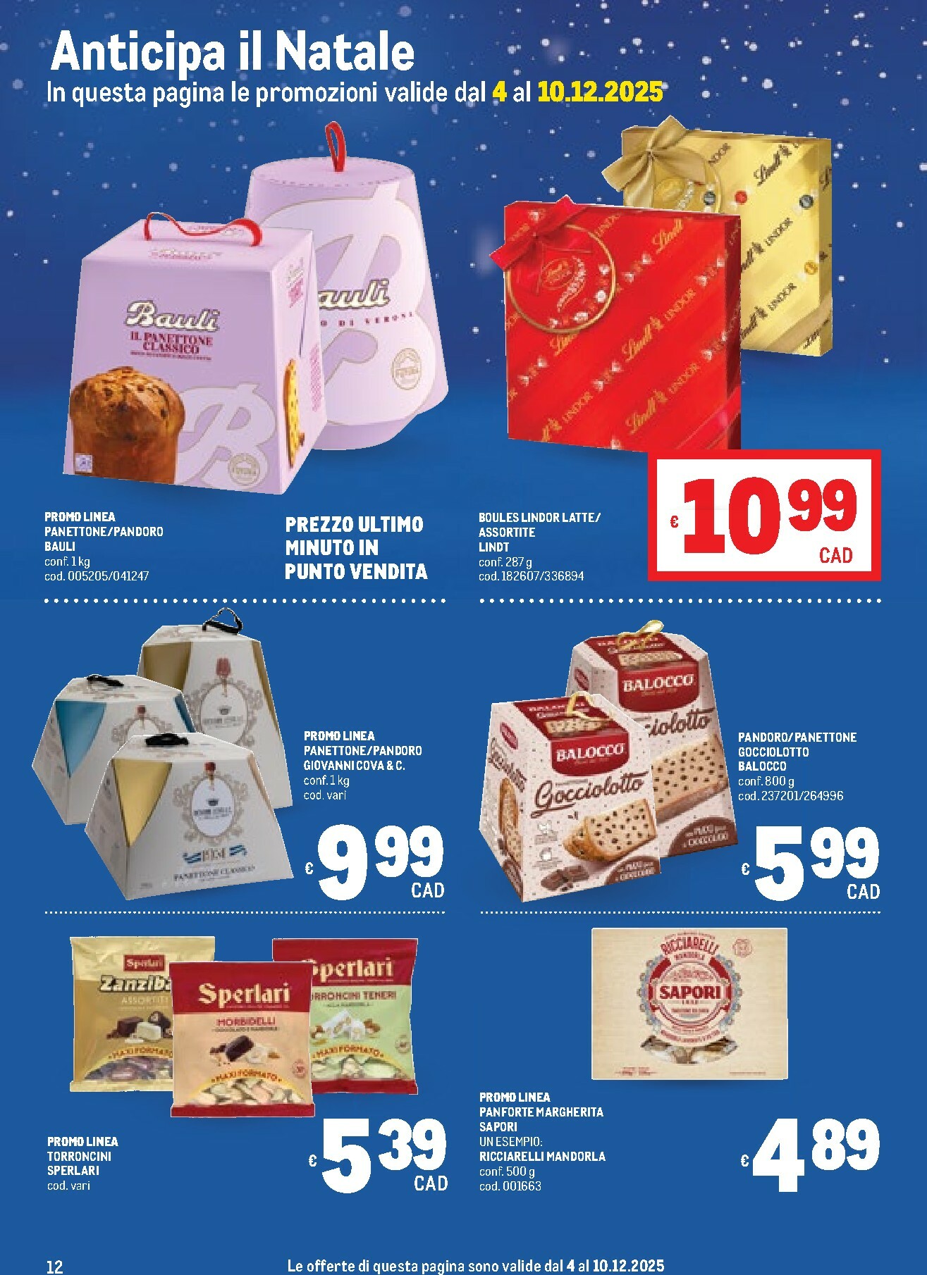 metro - Volantino Metro valido dal 04/12 al 31/12 - page: 12