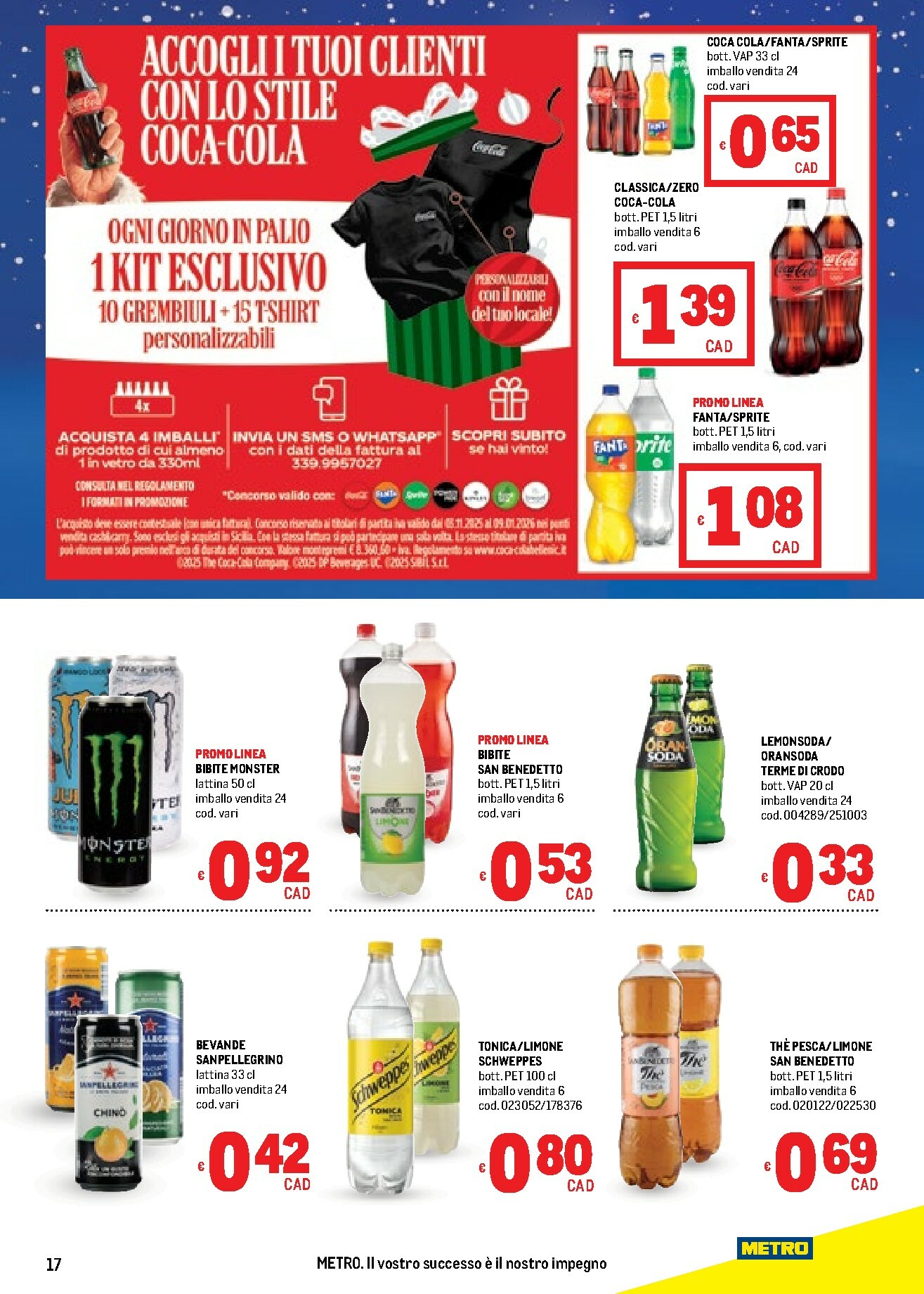 metro - Volantino Metro valido dal 04/12 al 31/12 - page: 17
