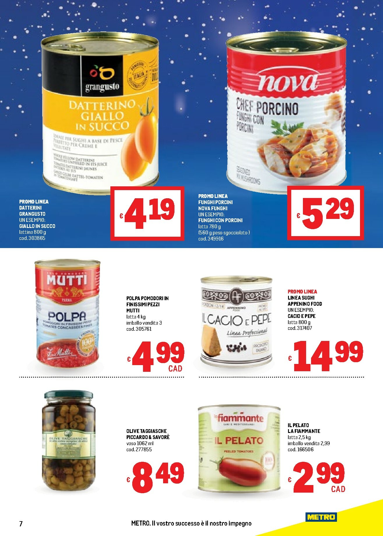metro - Volantino Metro valido dal 04/12 al 31/12 - page: 7