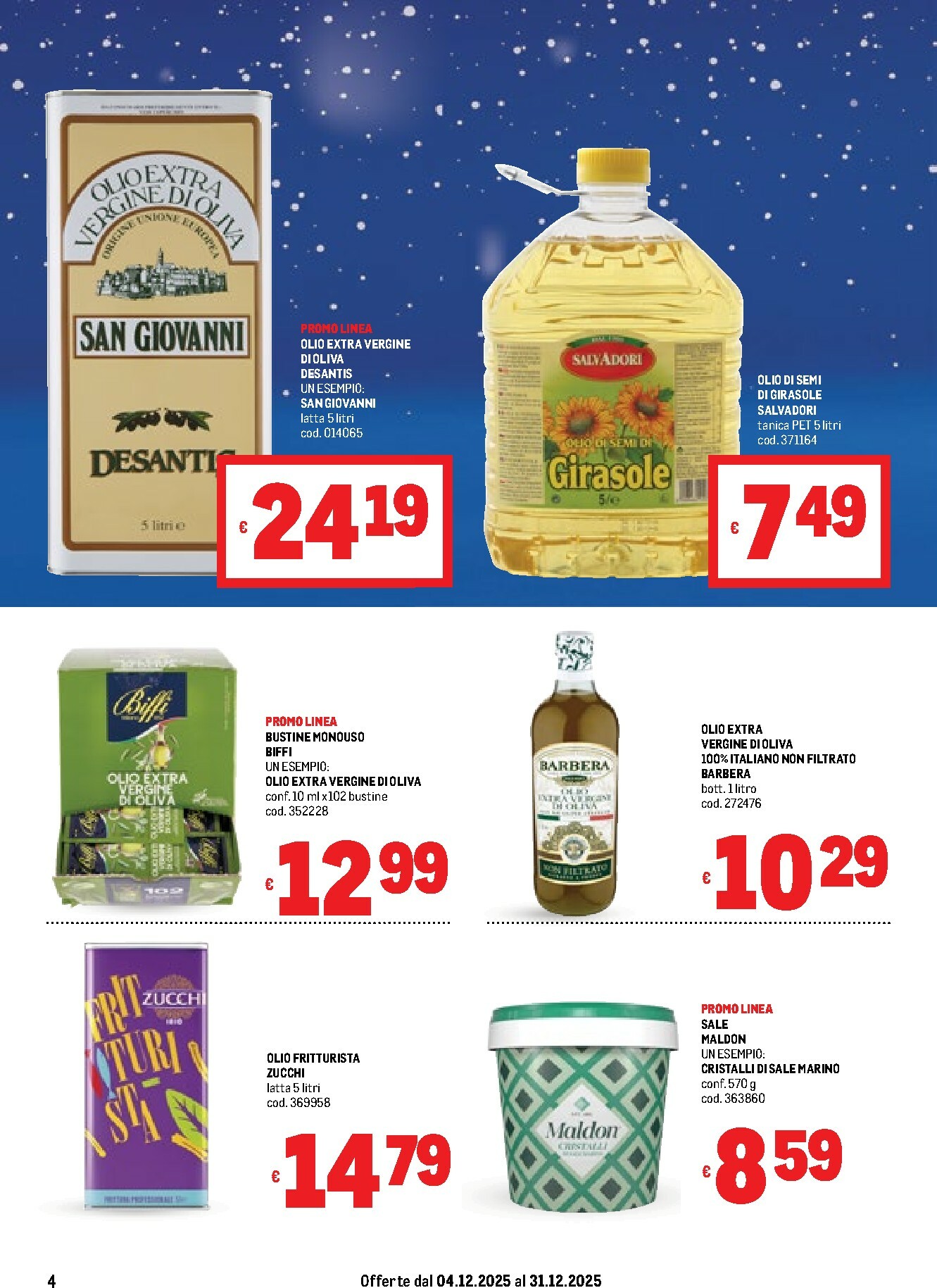 metro - Volantino Metro valido dal 04/12 al 31/12 - page: 4