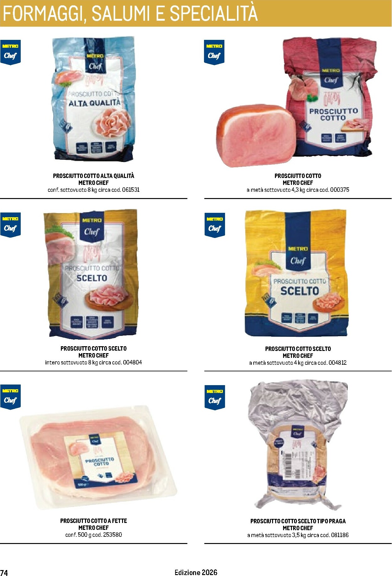 metro - Volantino Metro - Catalogo Hotel valido dal 01/01 al 31/12 - page: 74