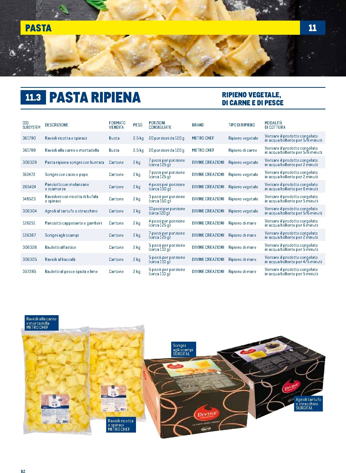 metro - Volantino Metro - Catalogo Surgelati valido dal 01/01 al 31/12 - page: 82