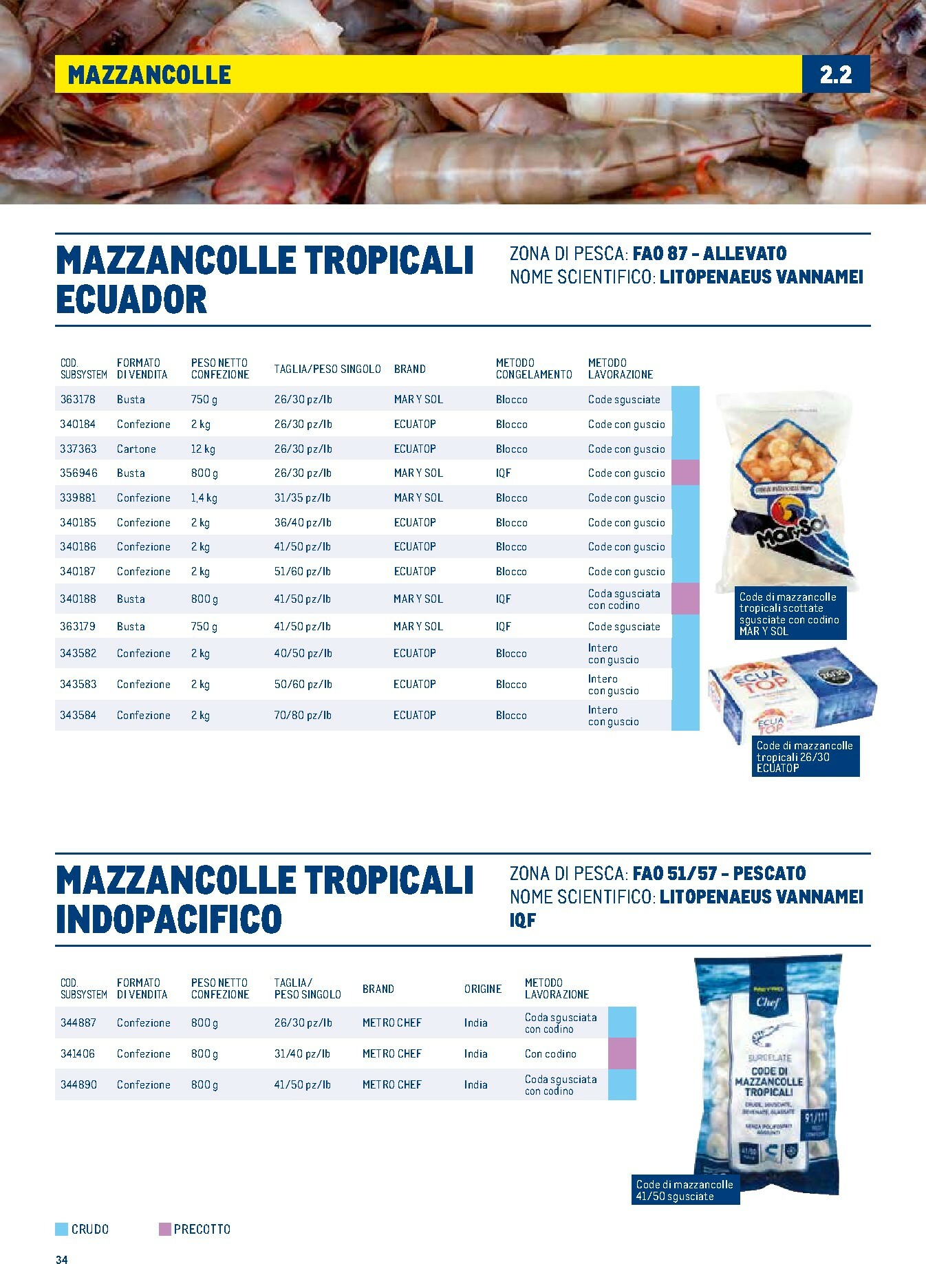 metro - Volantino Metro - Catalogo Surgelati valido dal 01/01 al 31/12 - page: 34