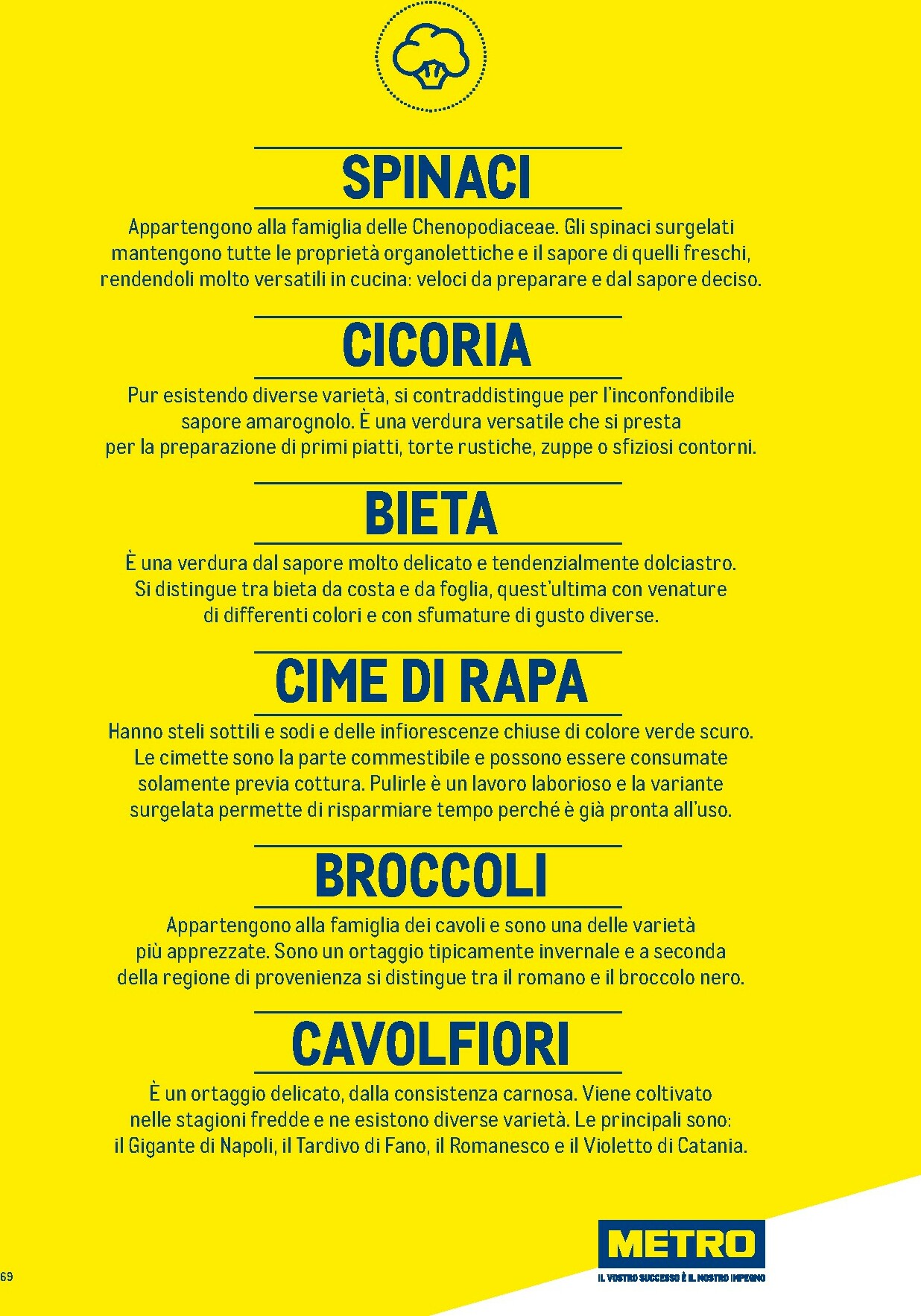 metro - Volantino Metro - Catalogo Surgelati valido dal 01/01 al 31/12 - page: 69